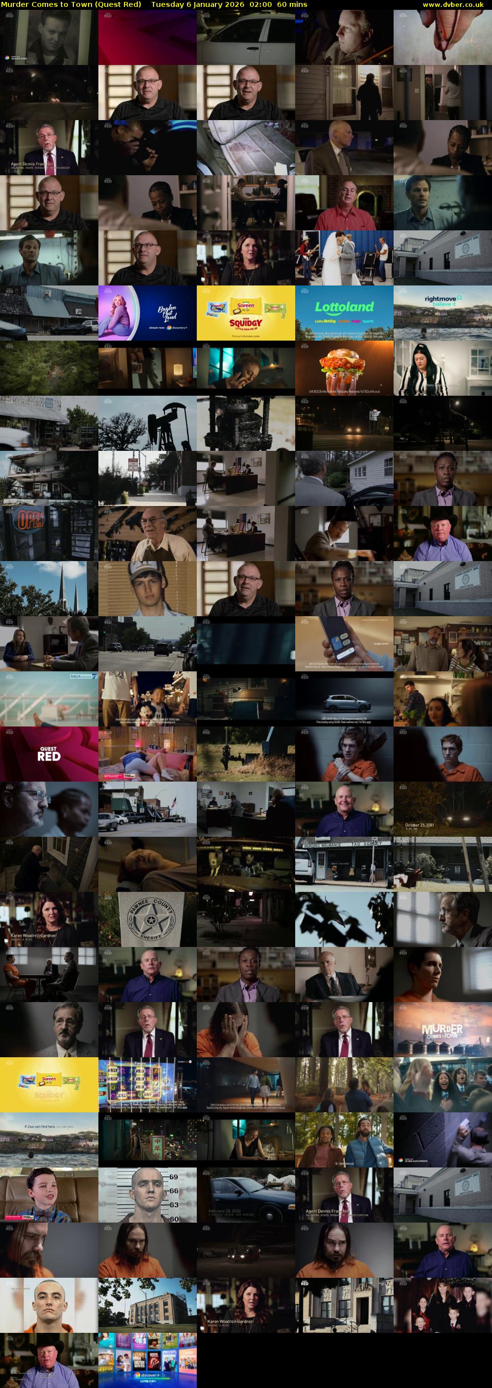 Murder Comes to Town (Quest Red) Tuesday 6 January 2026 02:00 - 03:00