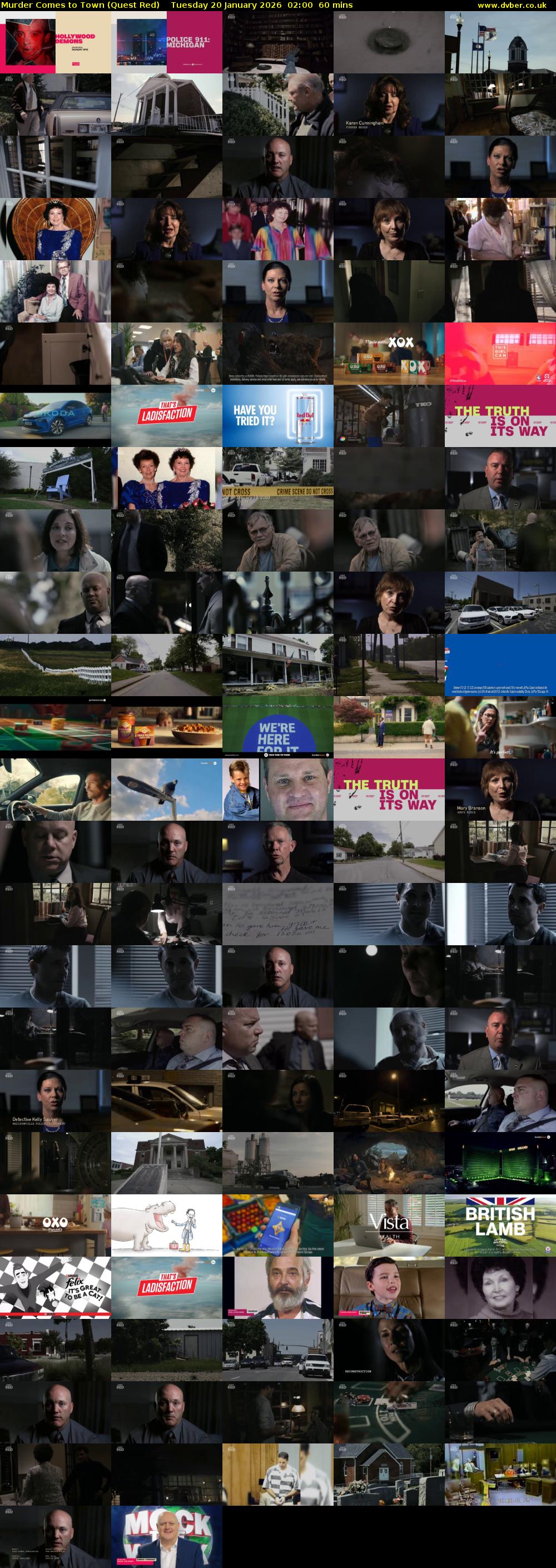 Murder Comes to Town (Quest Red) Tuesday 20 January 2026 02:00 - 03:00