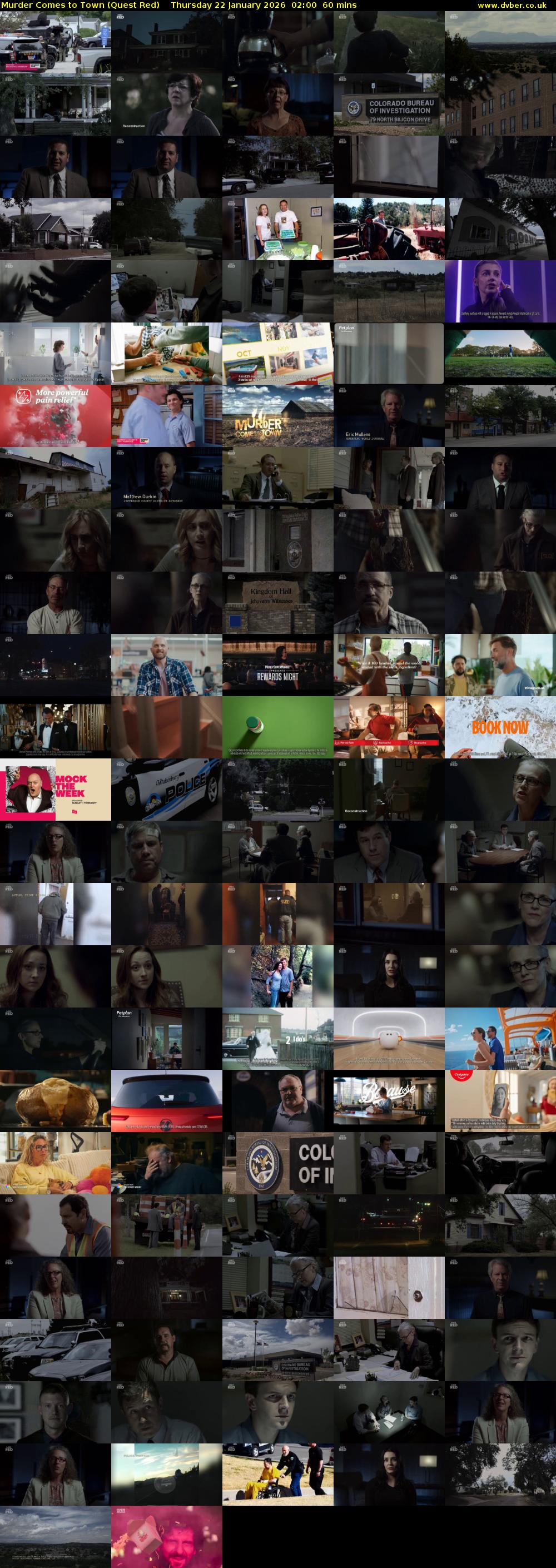 Murder Comes to Town (Quest Red) Thursday 22 January 2026 02:00 - 03:00