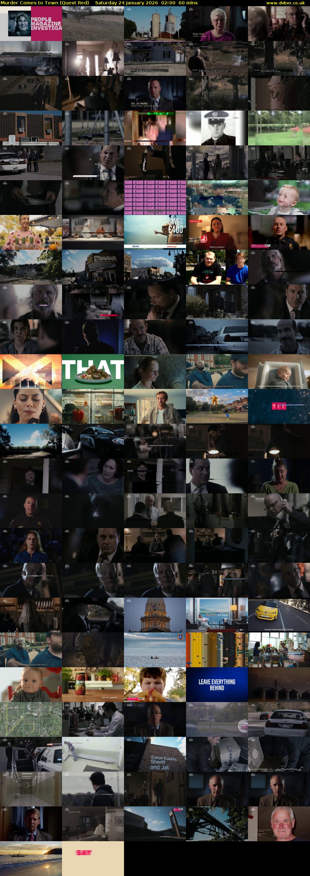 Murder Comes to Town (Quest Red) Saturday 24 January 2026 02:00 - 03:00