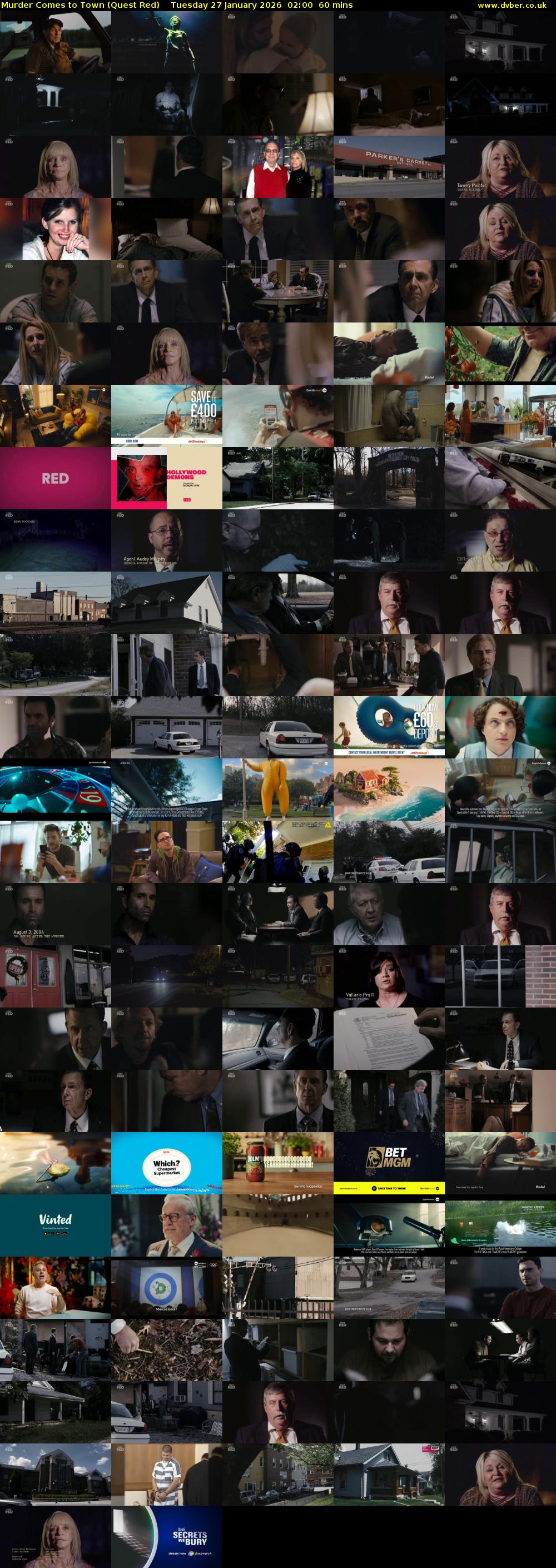 Murder Comes to Town (Quest Red) Tuesday 27 January 2026 02:00 - 03:00