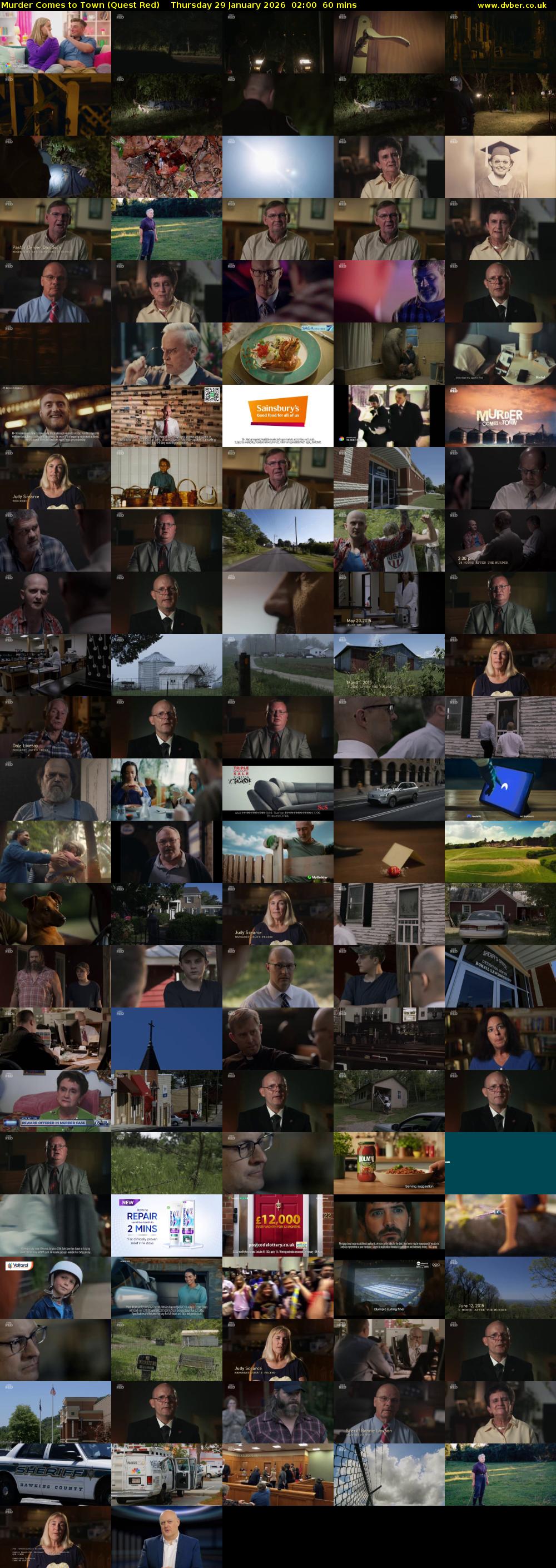 Murder Comes to Town (Quest Red) Thursday 29 January 2026 02:00 - 03:00