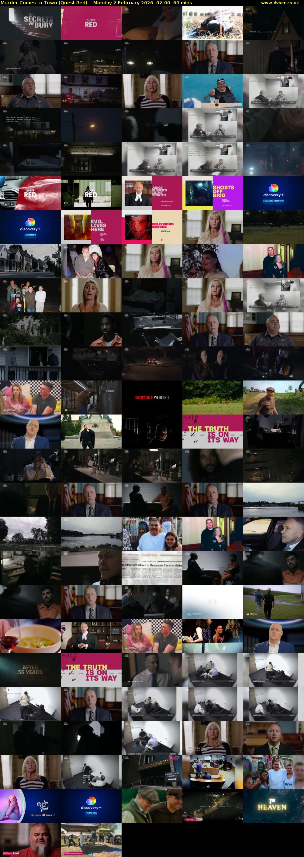 Murder Comes to Town (Quest Red) Monday 2 February 2026 02:00 - 03:00