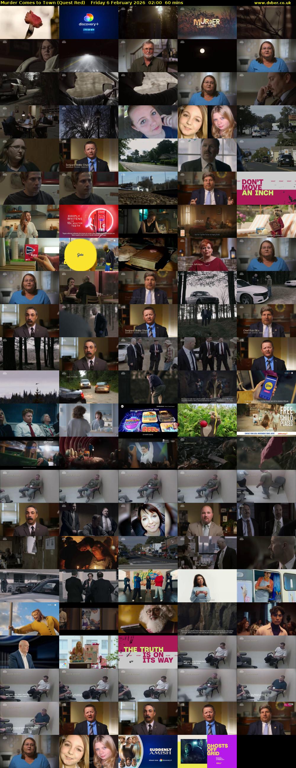 Murder Comes to Town (Quest Red) Friday 6 February 2026 02:00 - 03:00