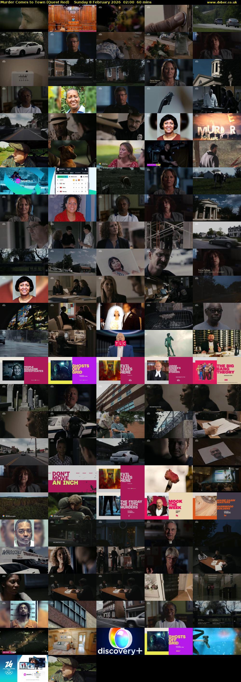 Murder Comes to Town (Quest Red) Sunday 8 February 2026 02:00 - 03:00