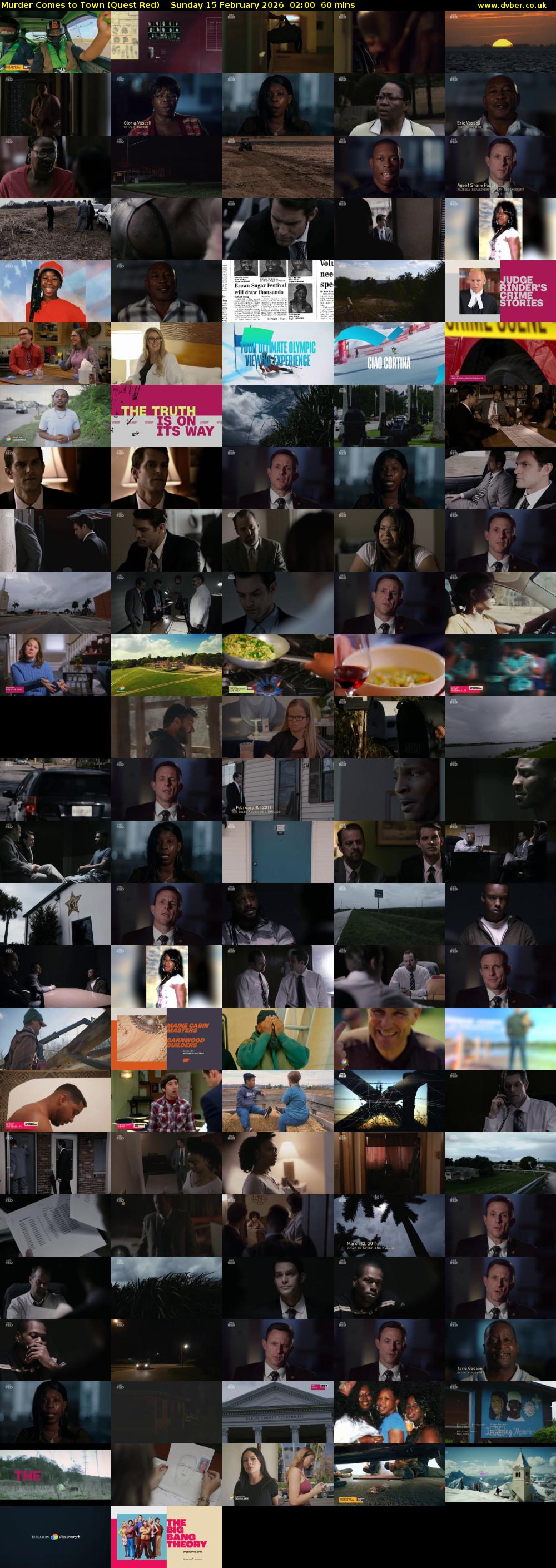 Murder Comes to Town (Quest Red) Sunday 15 February 2026 02:00 - 03:00