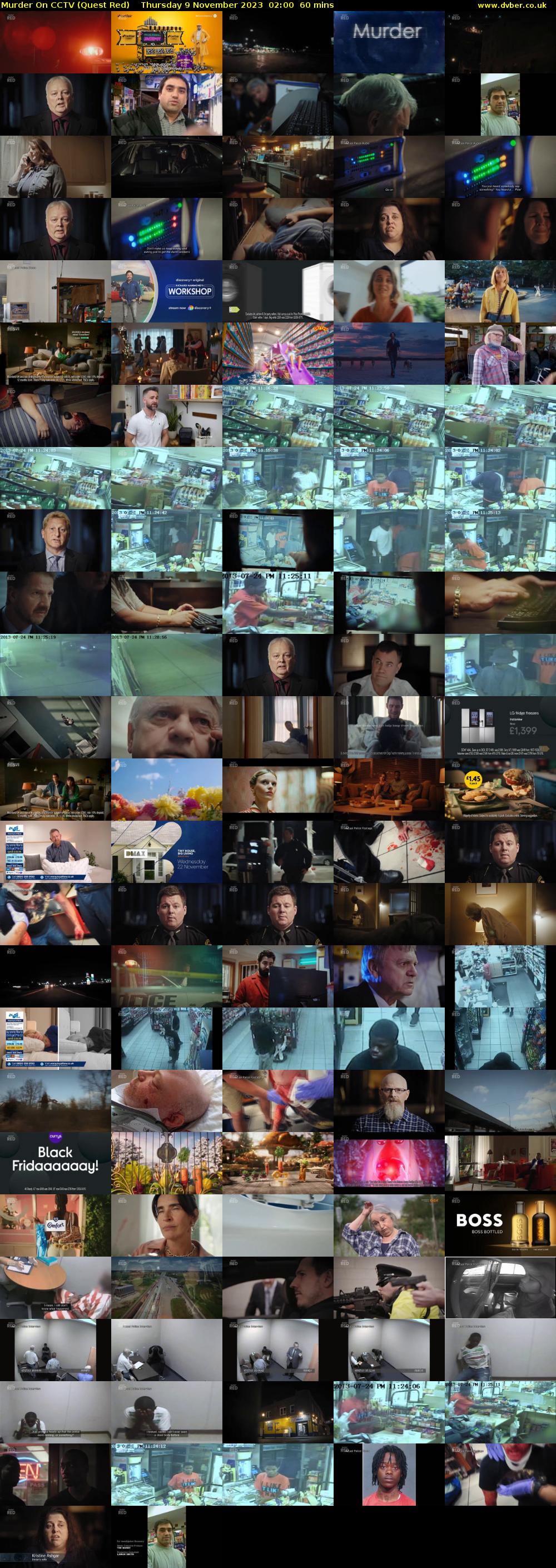 Murder On CCTV (Quest Red) Thursday 9 November 2023 02:00 - 03:00