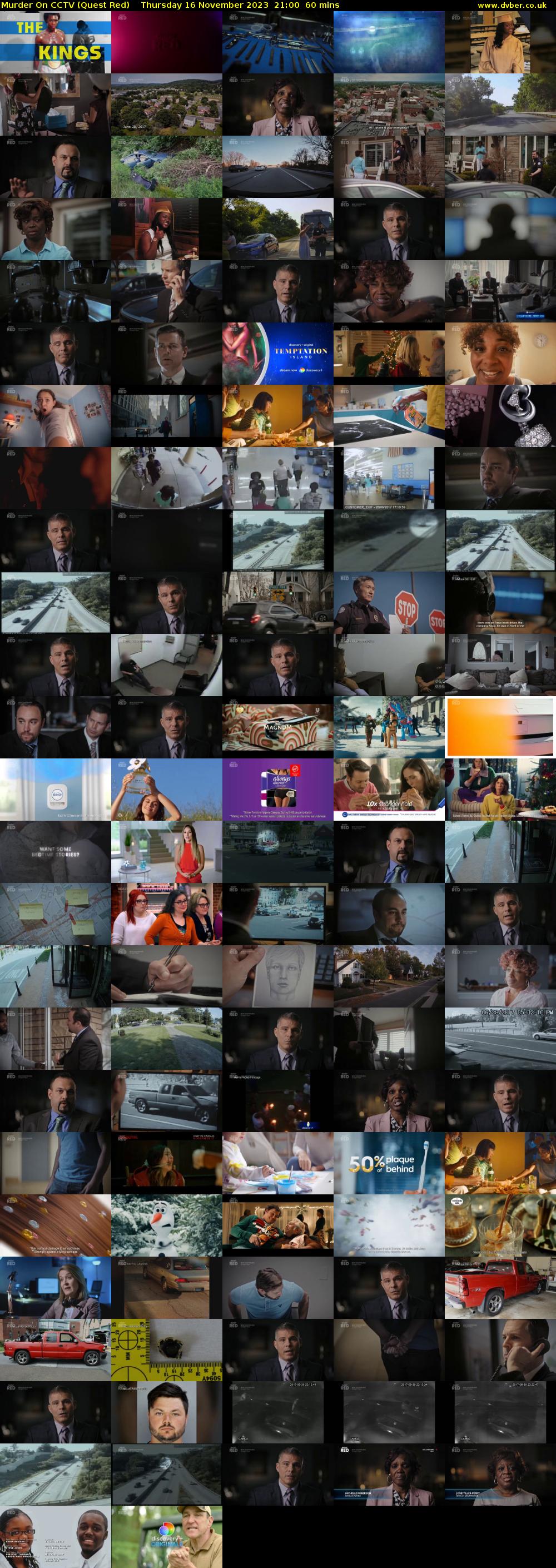 Murder On CCTV (Quest Red) Thursday 16 November 2023 21:00 - 22:00