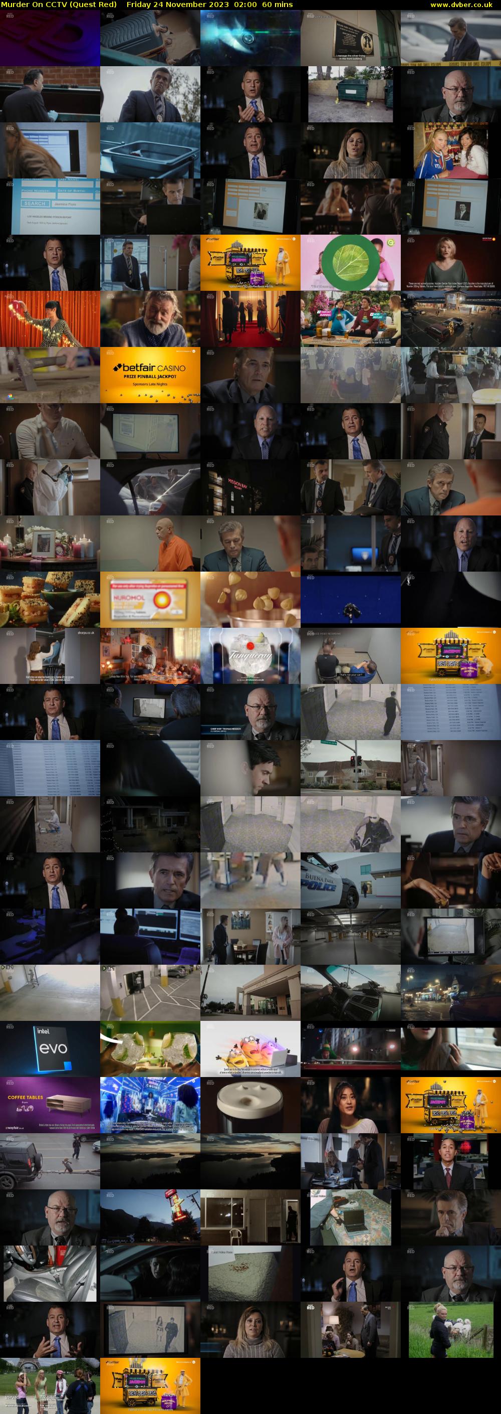 Murder On CCTV (Quest Red) Friday 24 November 2023 02:00 - 03:00