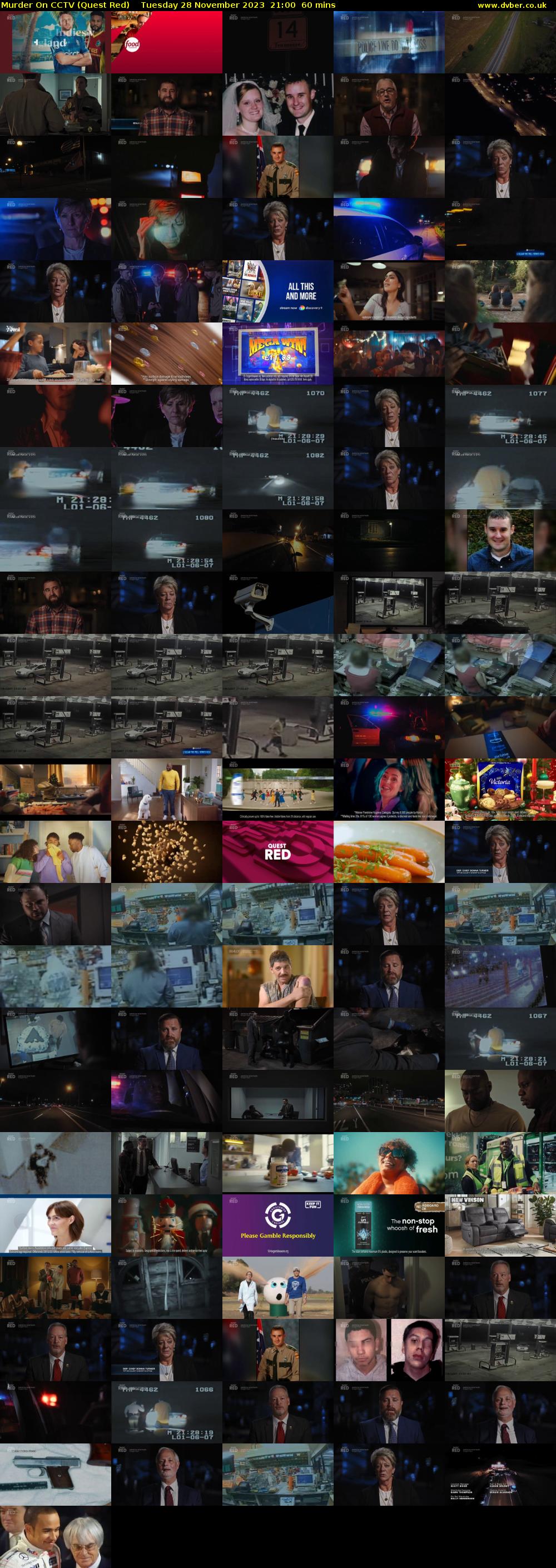 Murder On CCTV (Quest Red) Tuesday 28 November 2023 21:00 - 22:00