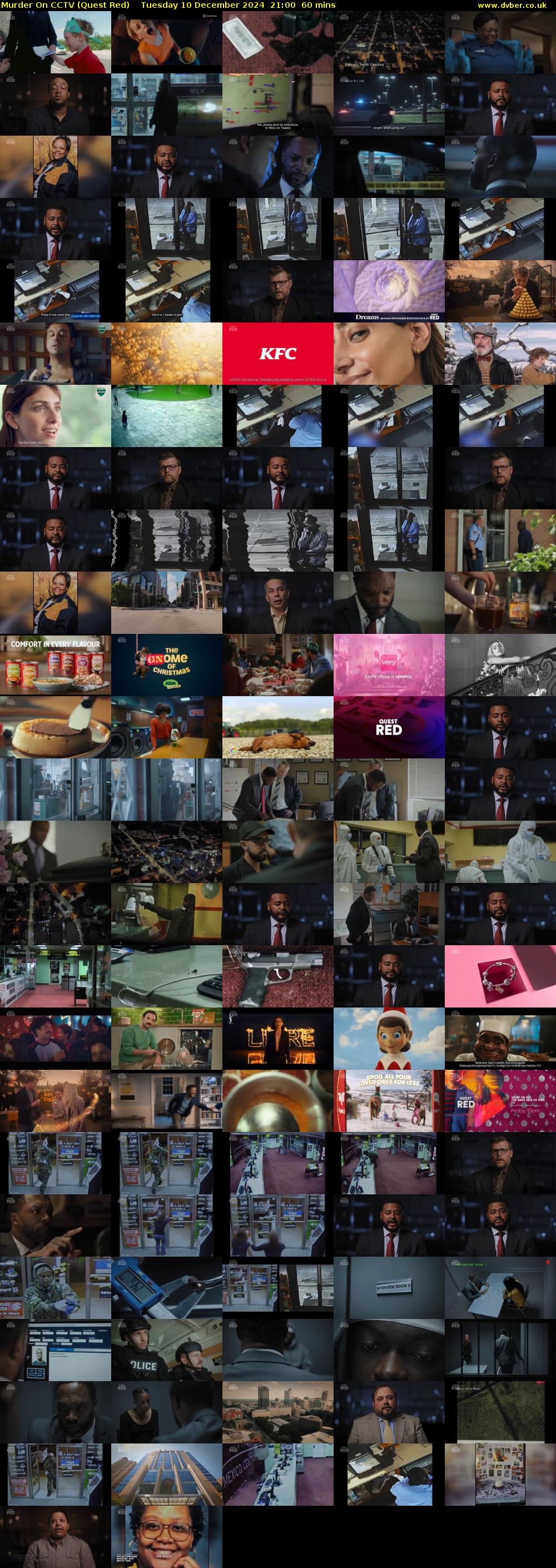 Murder On CCTV (Quest Red) Tuesday 10 December 2024 21:00 - 22:00