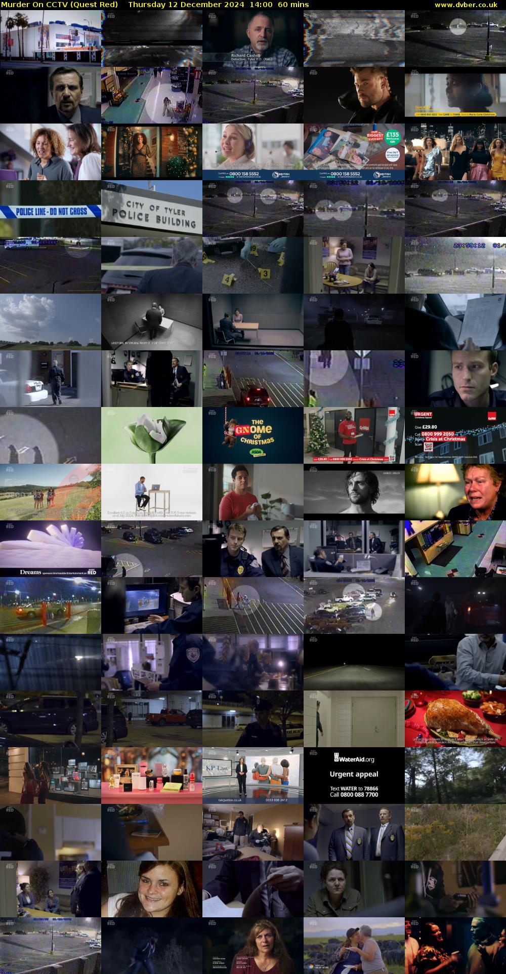 Murder On CCTV (Quest Red) Thursday 12 December 2024 14:00 - 15:00
