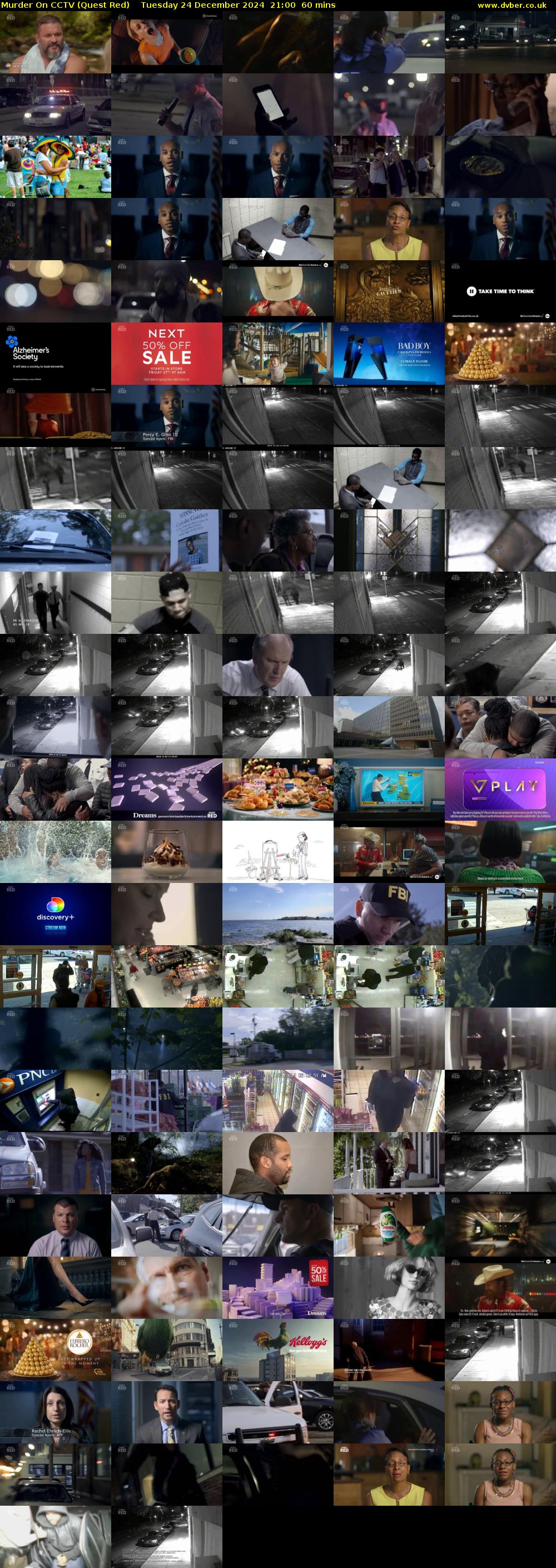 Murder On CCTV (Quest Red) Tuesday 24 December 2024 21:00 - 22:00