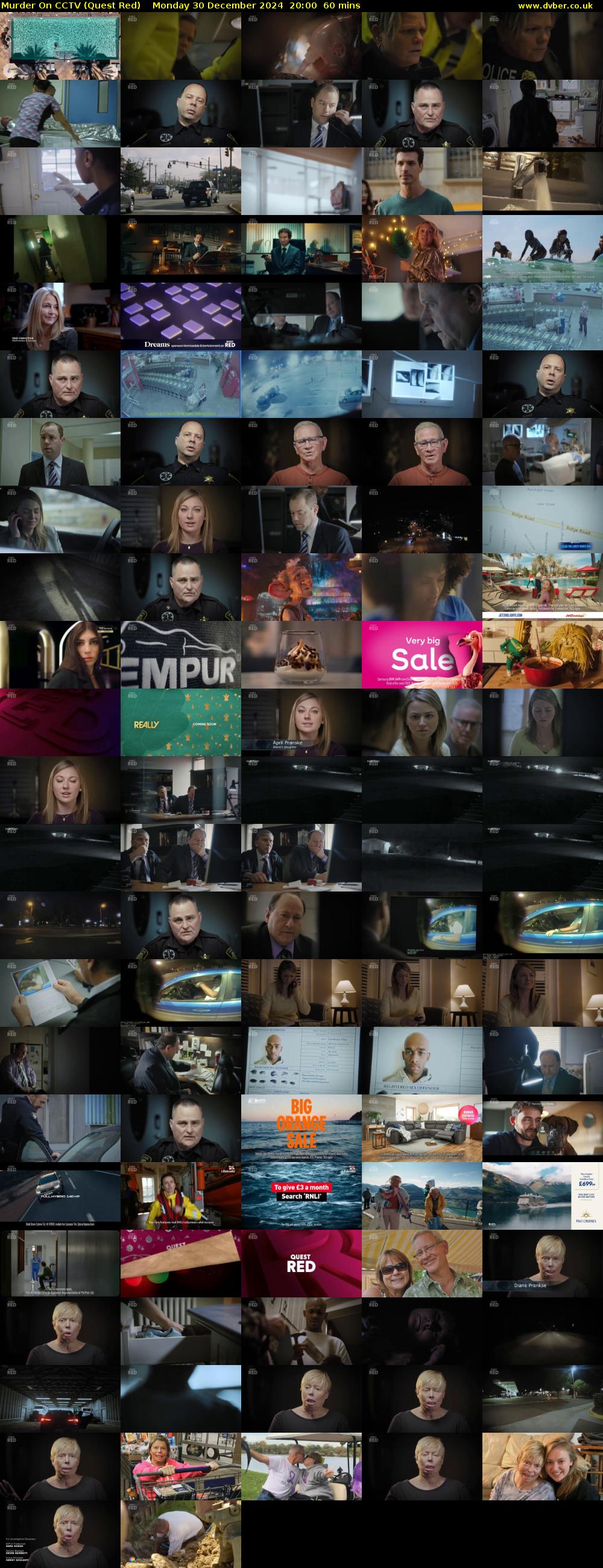 Murder On CCTV (Quest Red) Monday 30 December 2024 20:00 - 21:00