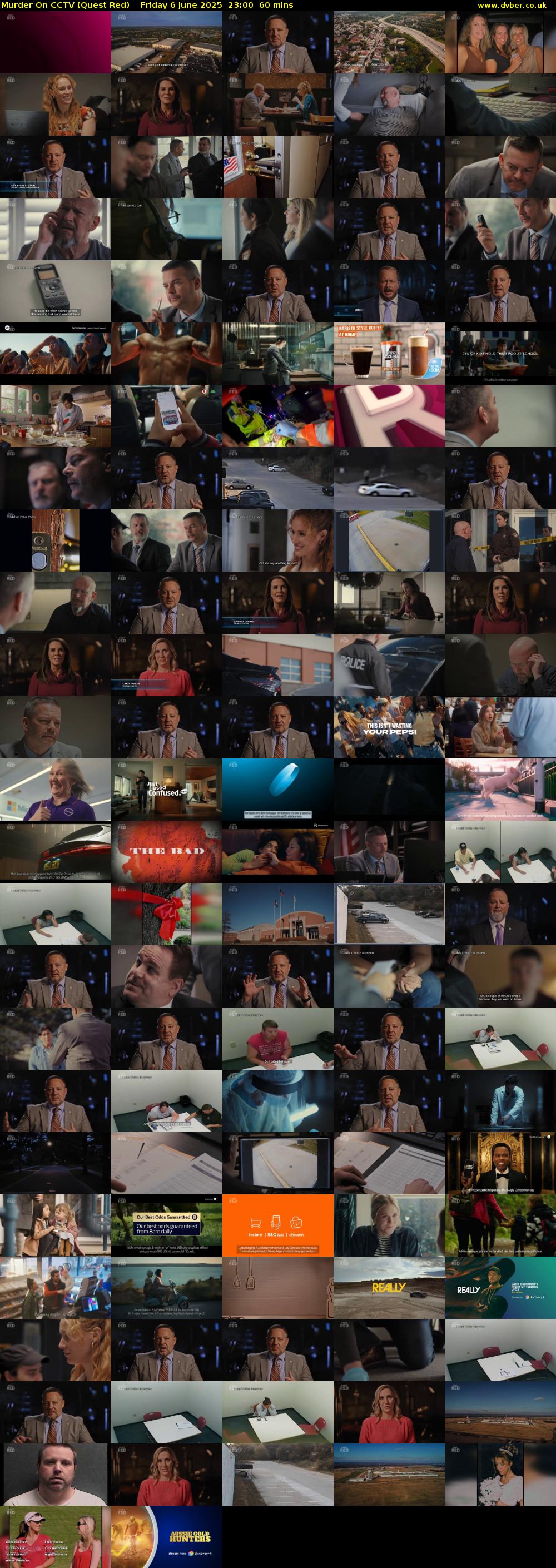 Murder On CCTV (Quest Red) Friday 6 June 2025 23:00 - 00:00
