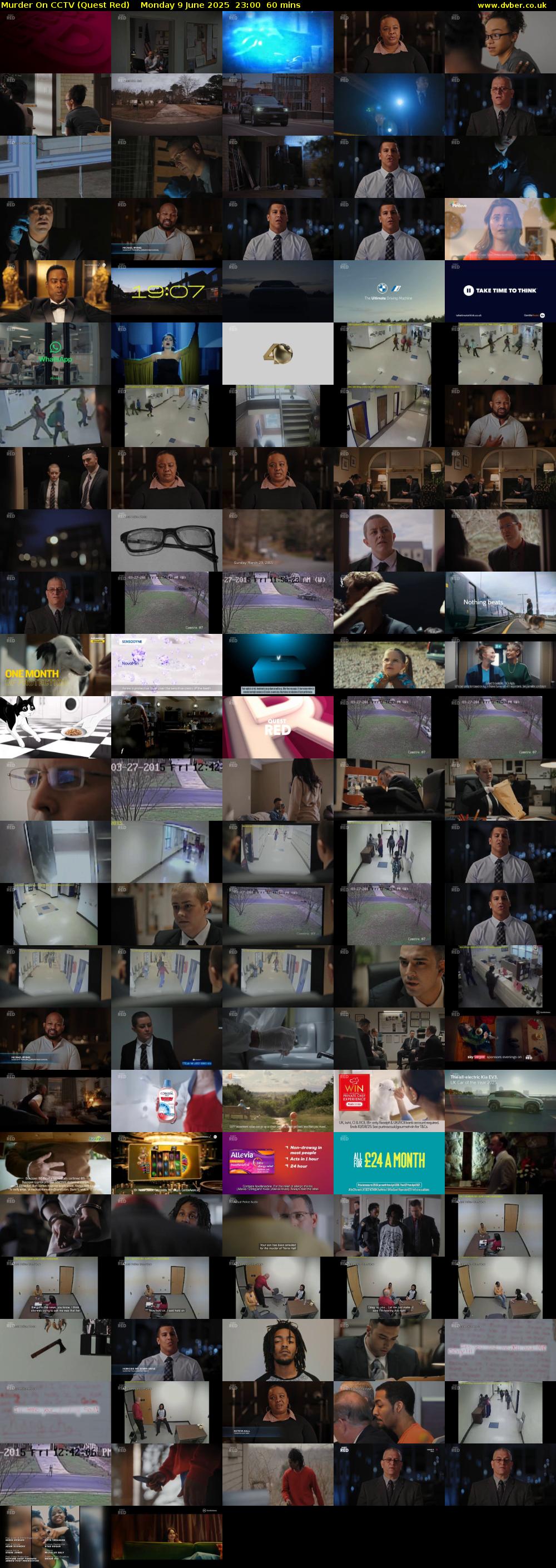 Murder On CCTV (Quest Red) Monday 9 June 2025 23:00 - 00:00