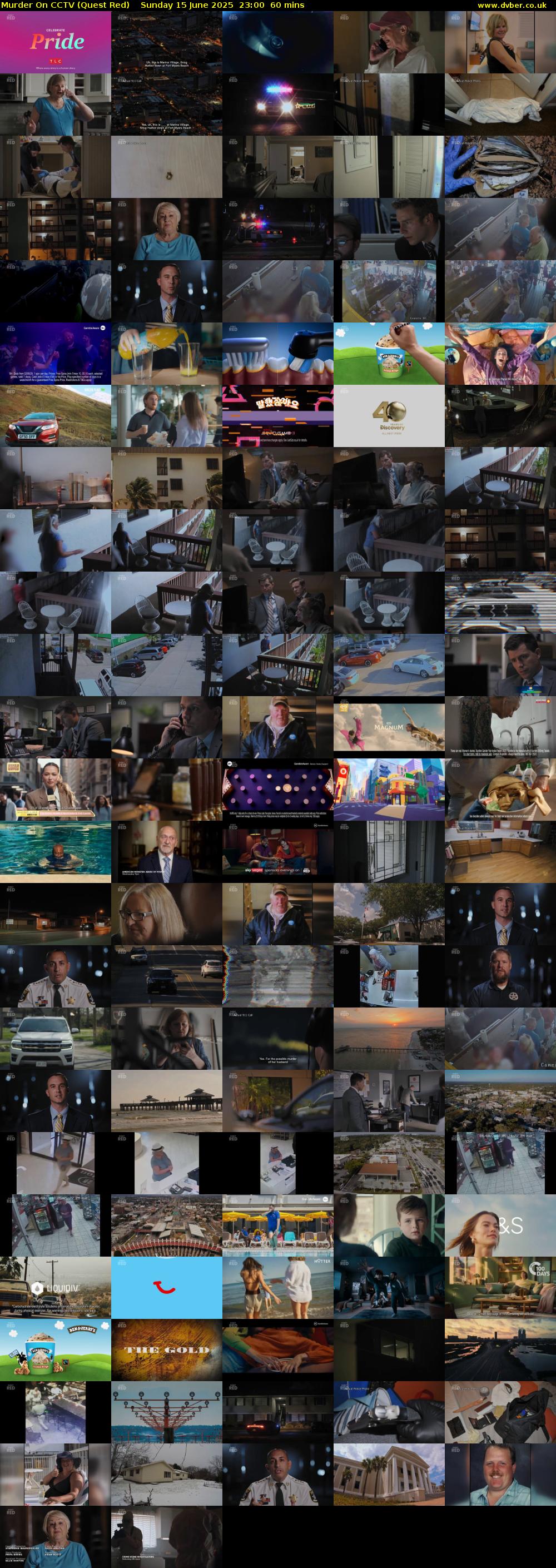 Murder On CCTV (Quest Red) Sunday 15 June 2025 23:00 - 00:00