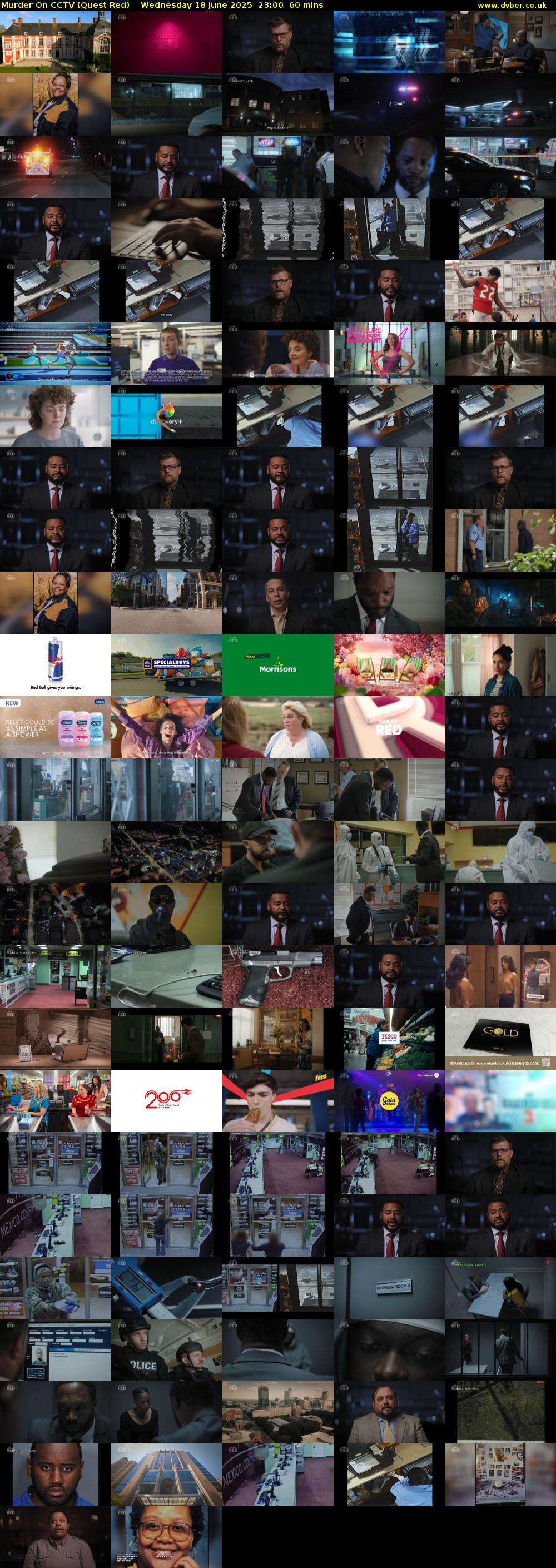 Murder On CCTV (Quest Red) Wednesday 18 June 2025 23:00 - 00:00