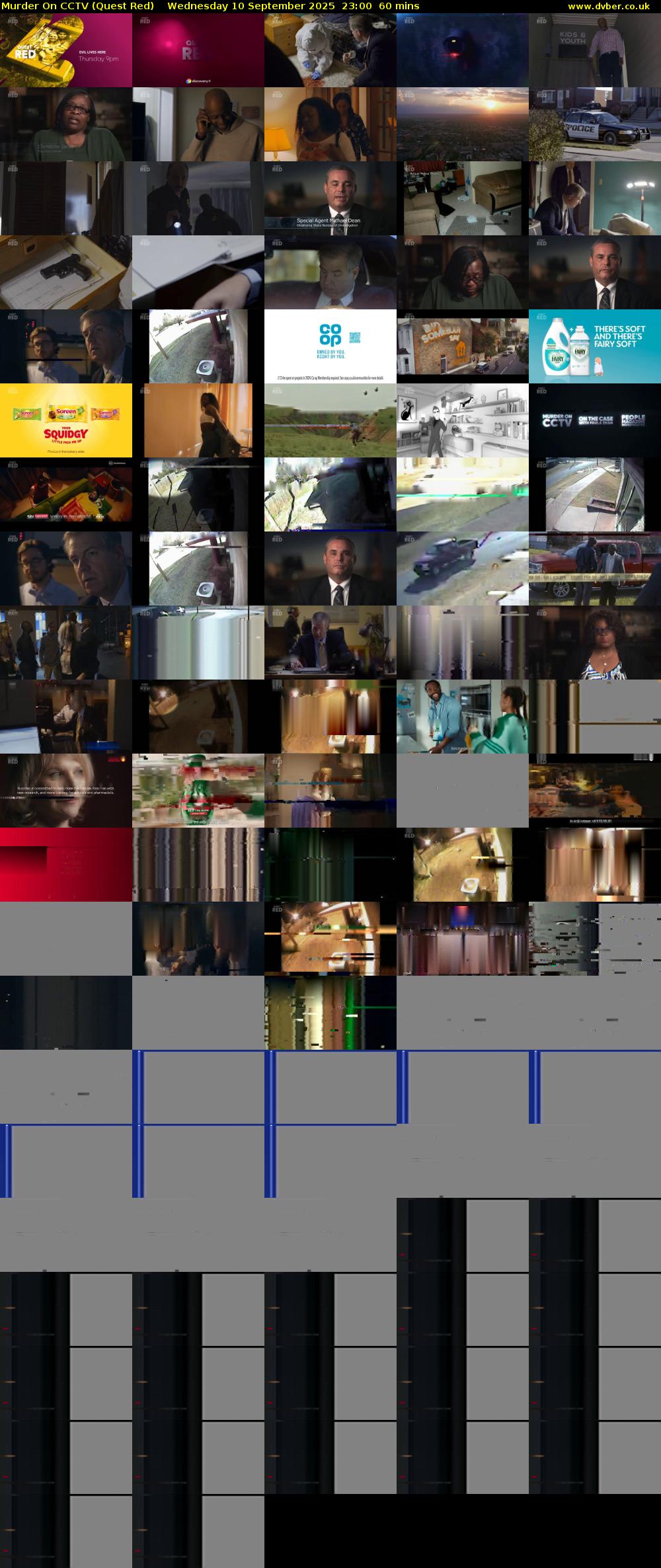 Murder On CCTV (Quest Red) Wednesday 10 September 2025 23:00 - 00:00