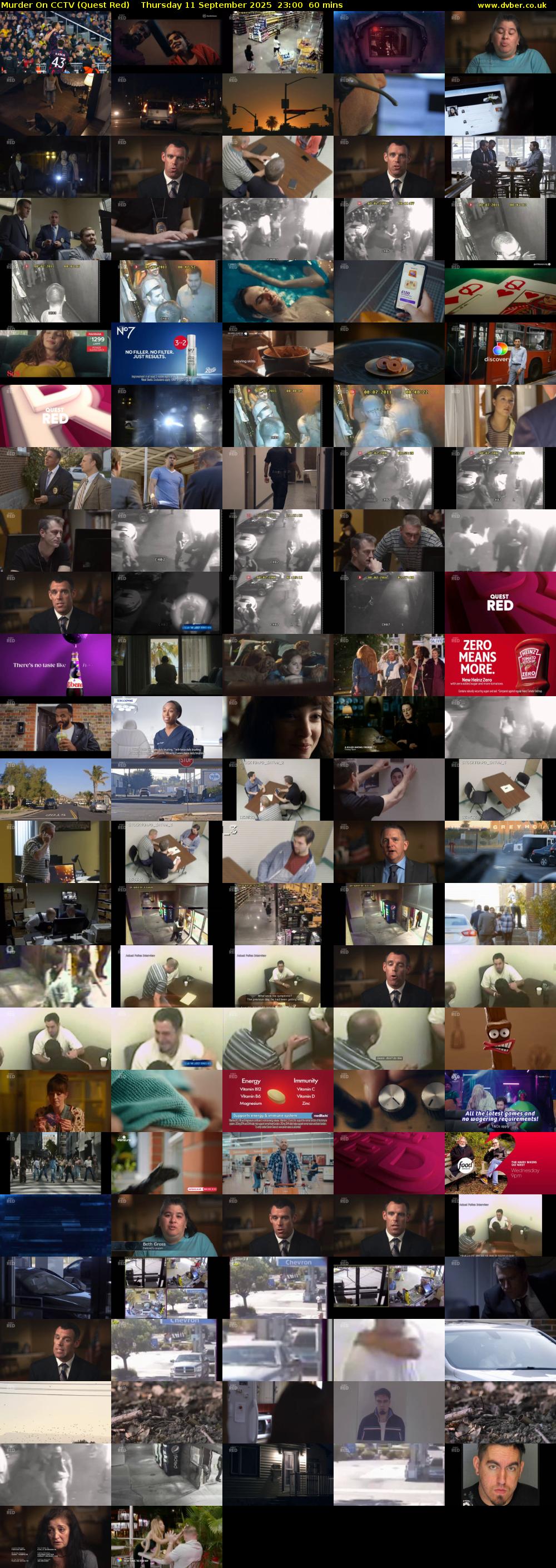 Murder On CCTV (Quest Red) Thursday 11 September 2025 23:00 - 00:00