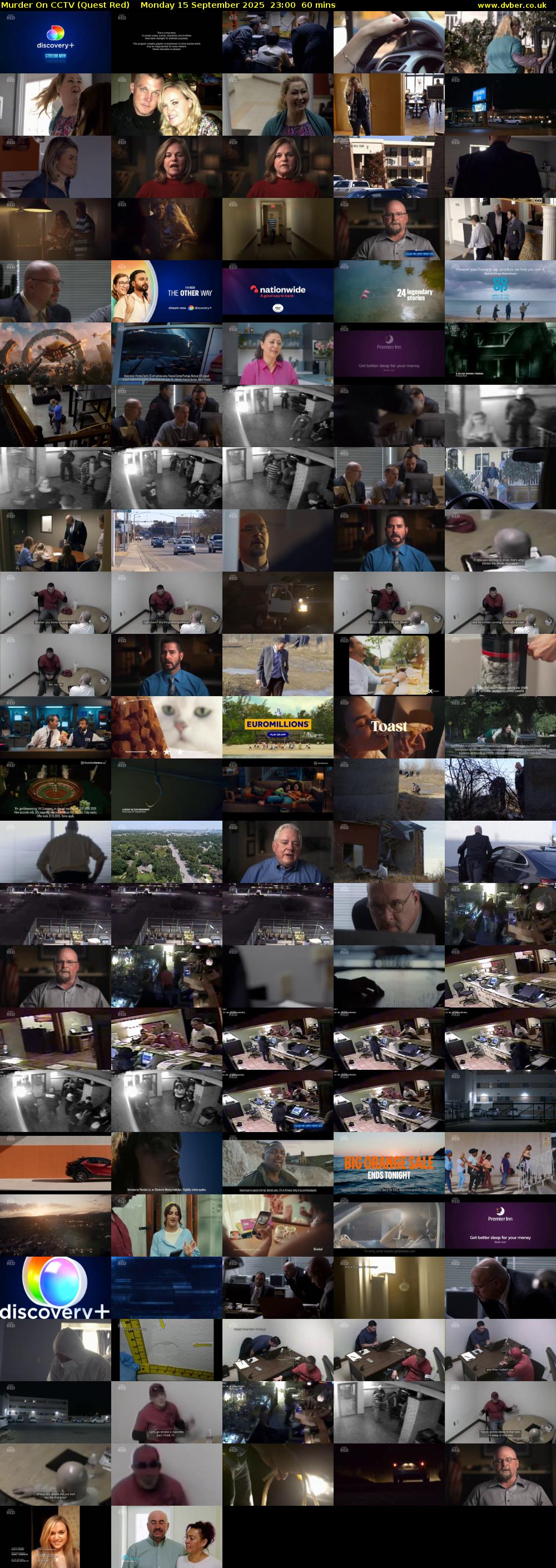 Murder On CCTV (Quest Red) Monday 15 September 2025 23:00 - 00:00