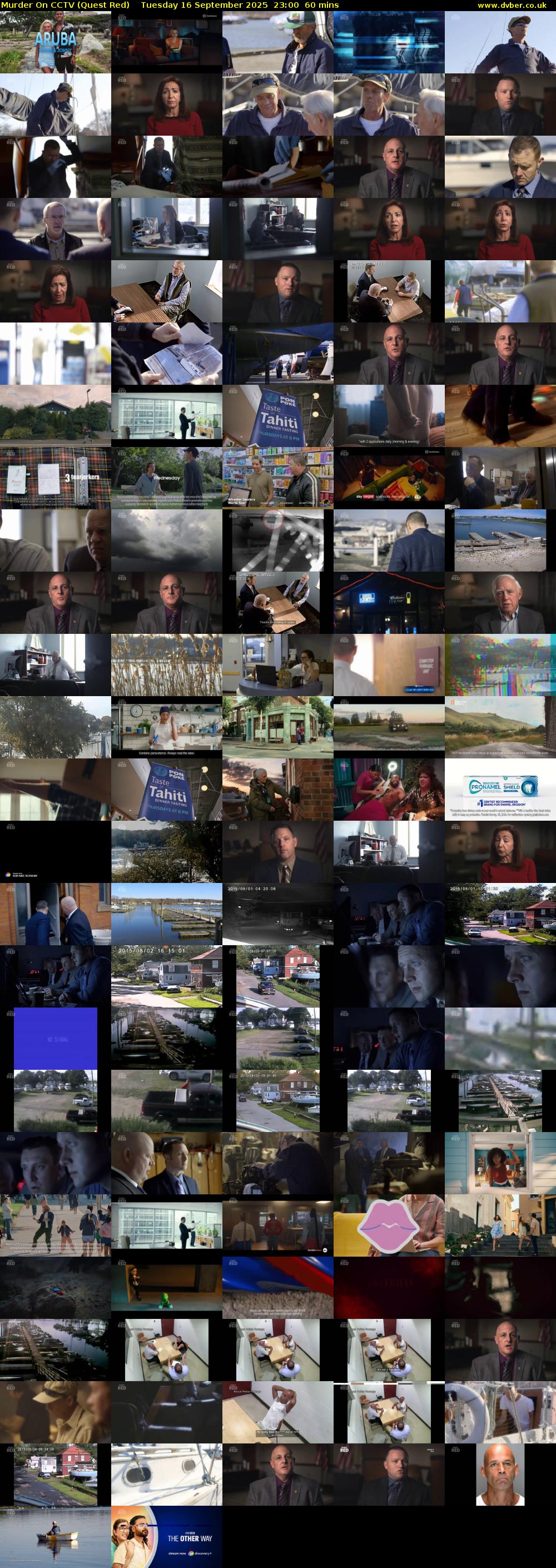 Murder On CCTV (Quest Red) Tuesday 16 September 2025 23:00 - 00:00
