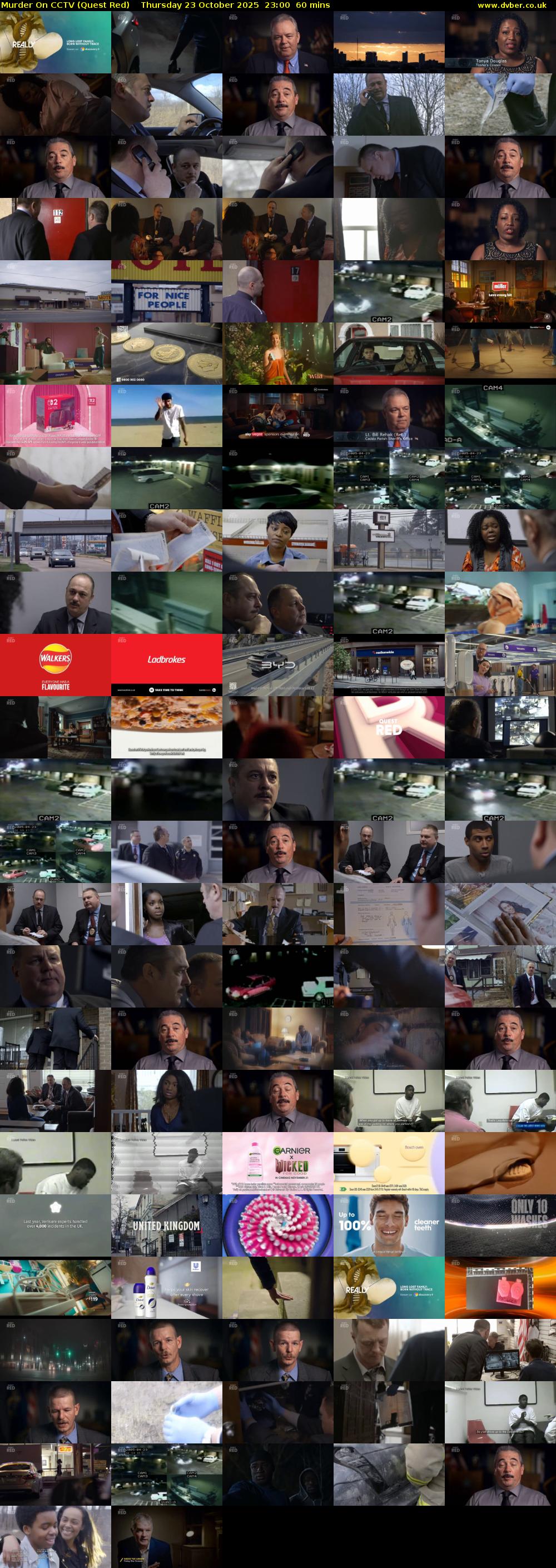 Murder On CCTV (Quest Red) Thursday 23 October 2025 23:00 - 00:00