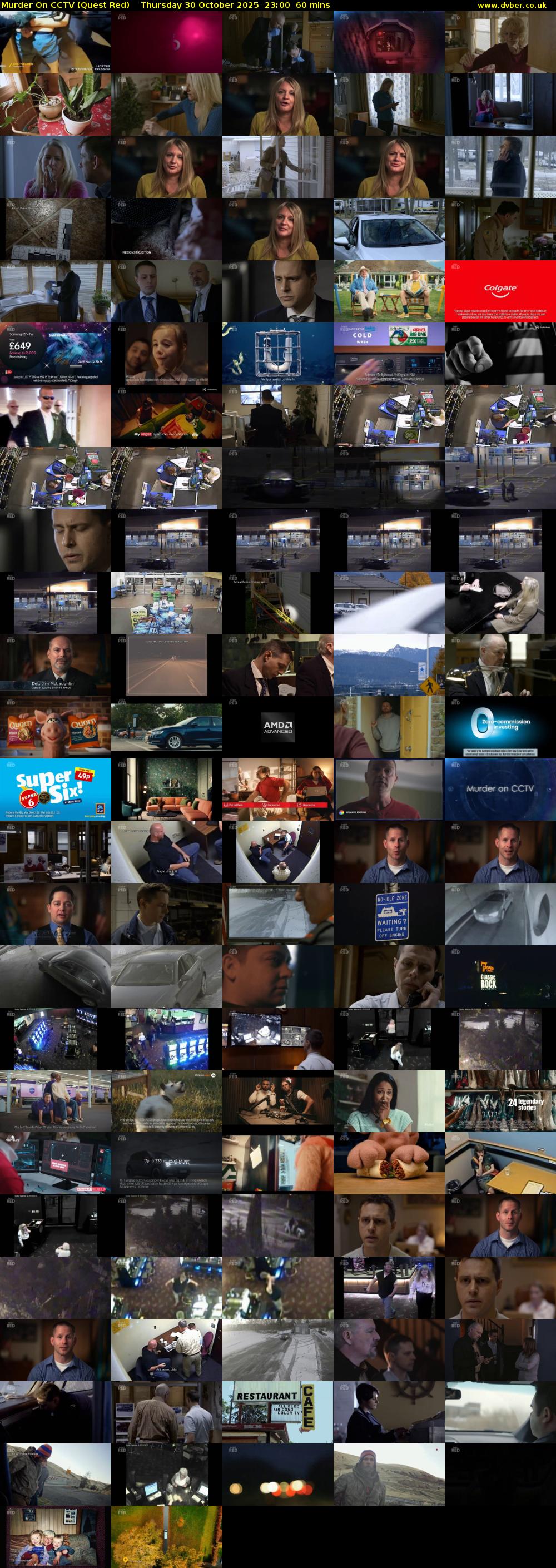 Murder On CCTV (Quest Red) Thursday 30 October 2025 23:00 - 00:00