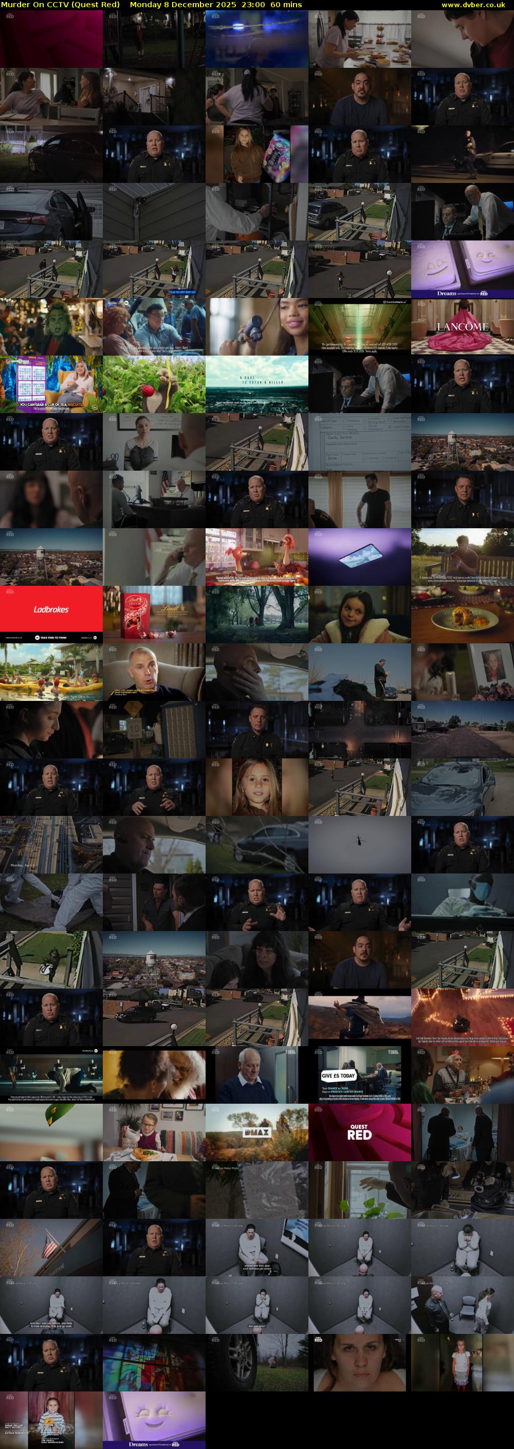 Murder On CCTV (Quest Red) Monday 8 December 2025 23:00 - 00:00
