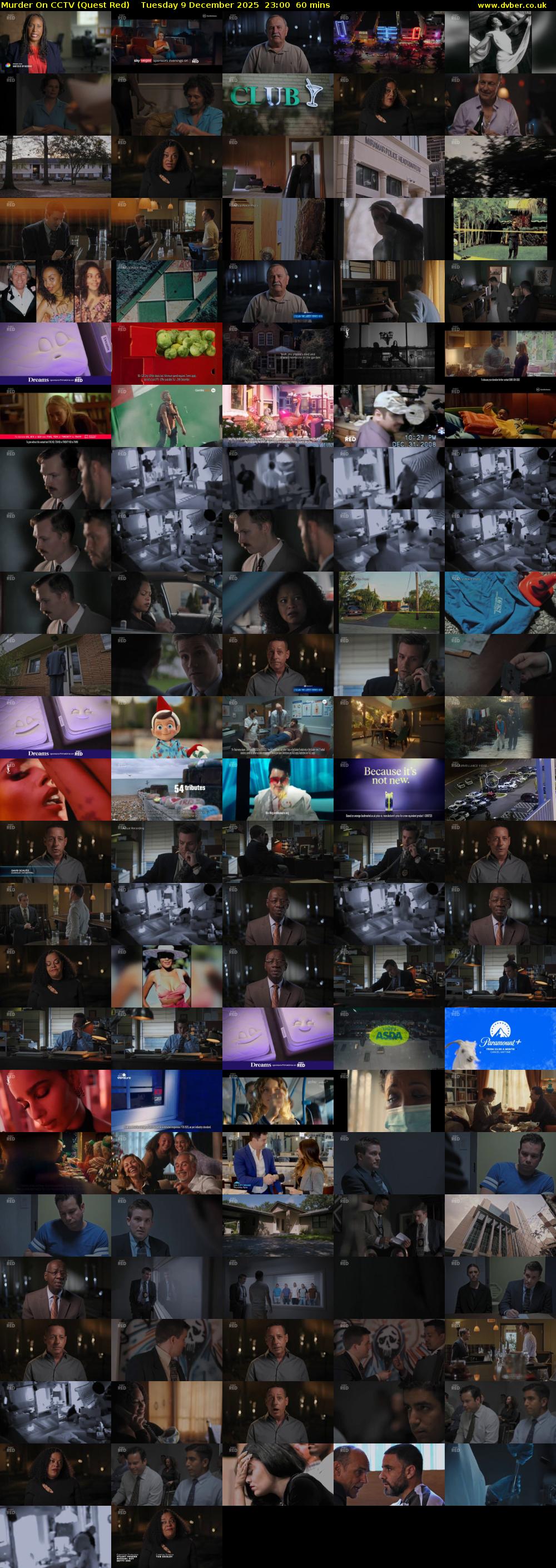 Murder On CCTV (Quest Red) Tuesday 9 December 2025 23:00 - 00:00