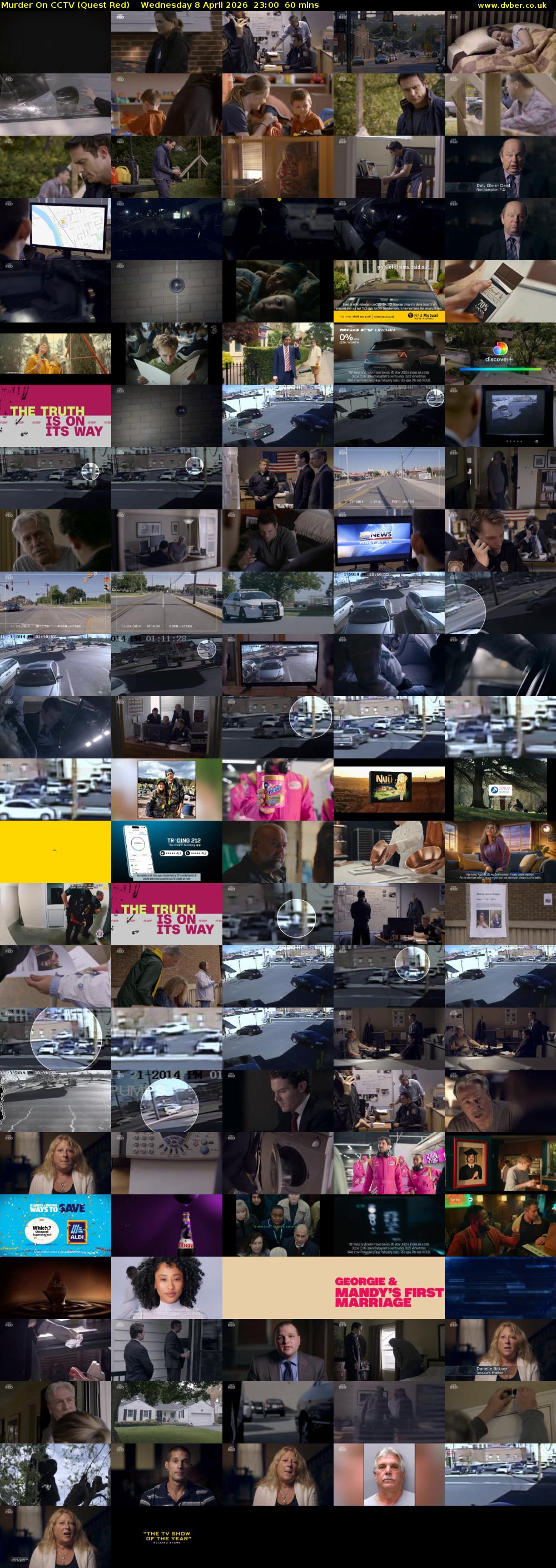 Murder On CCTV (Quest Red) Wednesday 8 April 2026 23:00 - 00:00