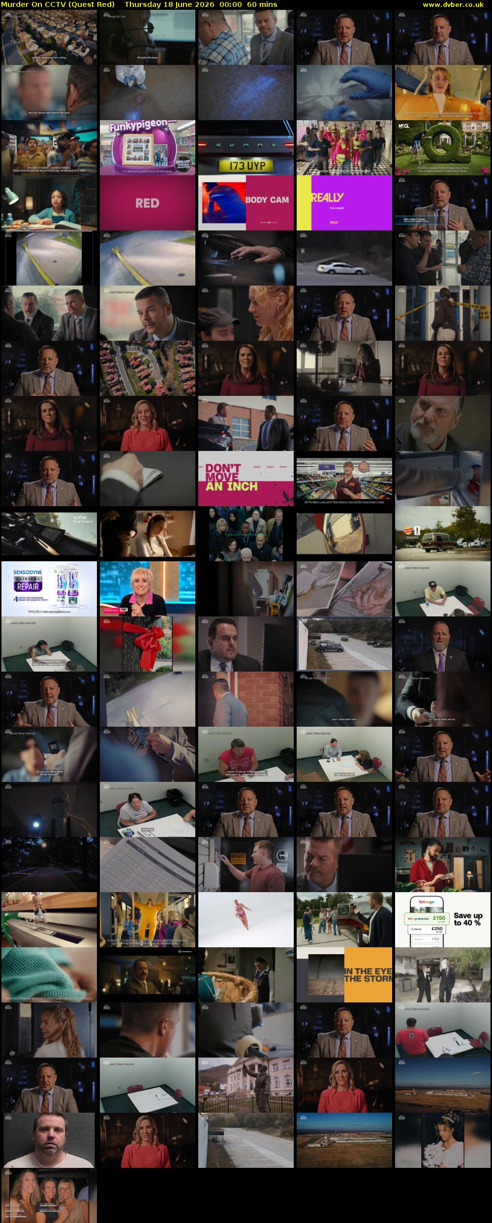 Murder On CCTV (Quest Red) Thursday 18 June 2026 00:00 - 01:00