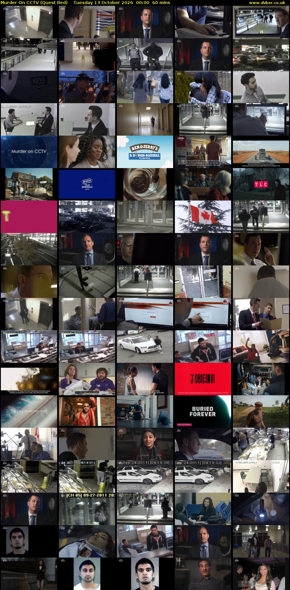 Murder On CCTV (Quest Red) Tuesday 13 October 2026 00:00 - 01:00