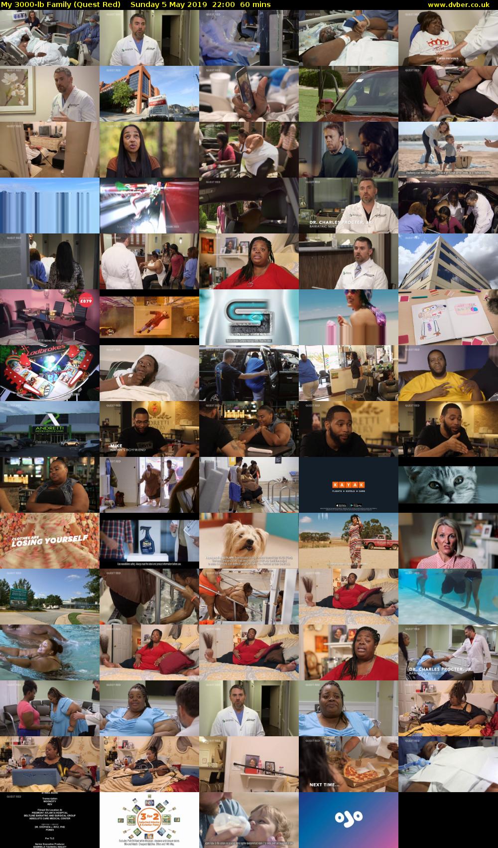 My 3000-lb Family (Quest Red) Sunday 5 May 2019 22:00 - 23:00