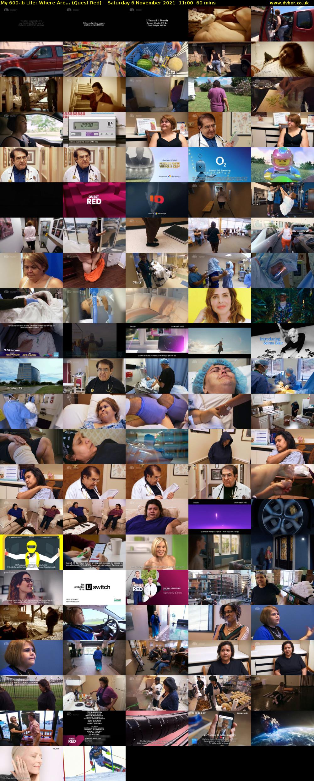 My 600-lb Life: Where Are... (Quest Red) Saturday 6 November 2021 11:00 - 12:00