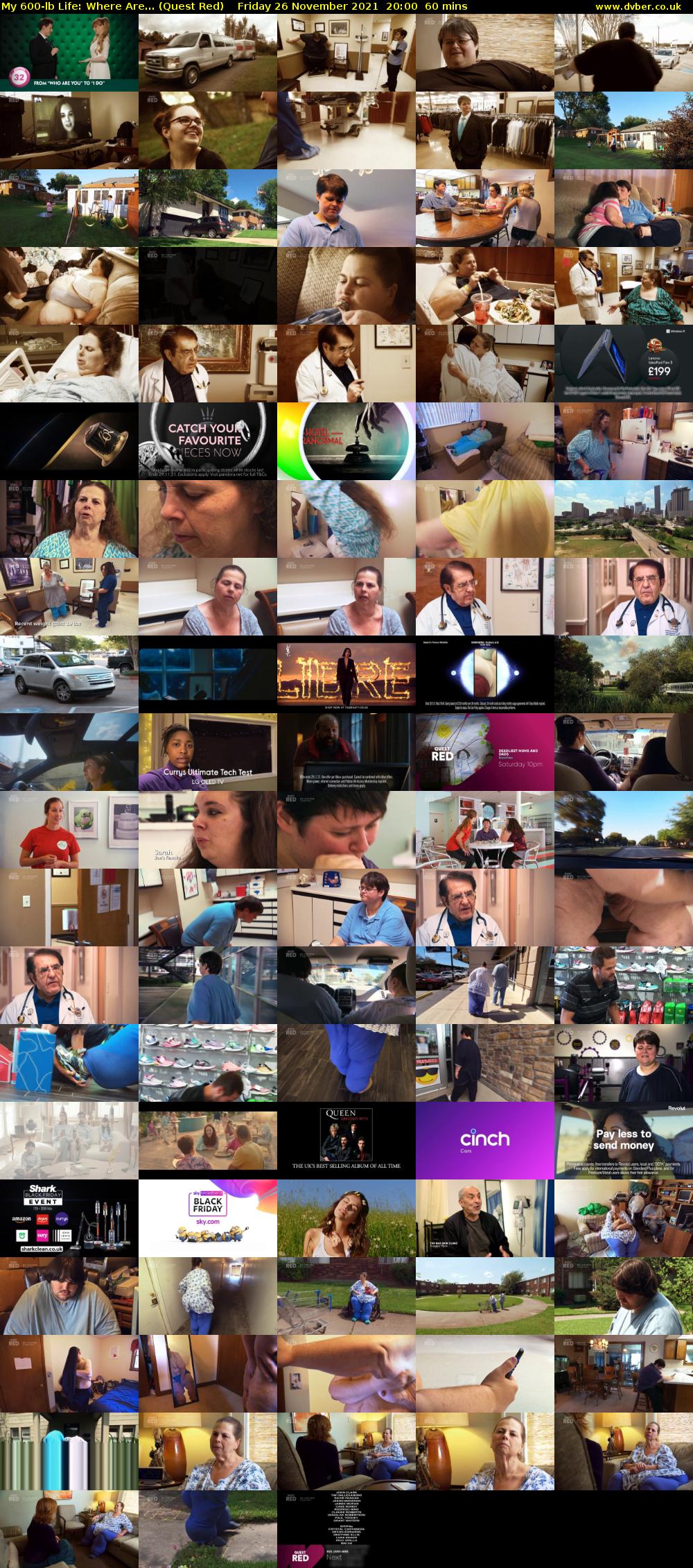 My 600-lb Life: Where Are... (Quest Red) Friday 26 November 2021 20:00 - 21:00