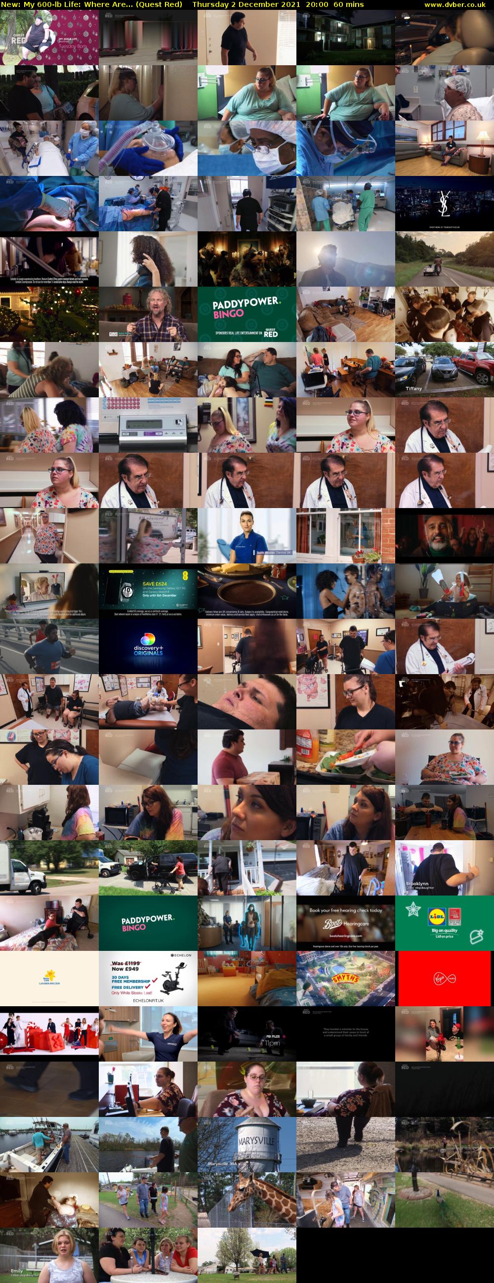 My 600-lb Life: Where Are... (Quest Red) Thursday 2 December 2021 20:00 - 21:00