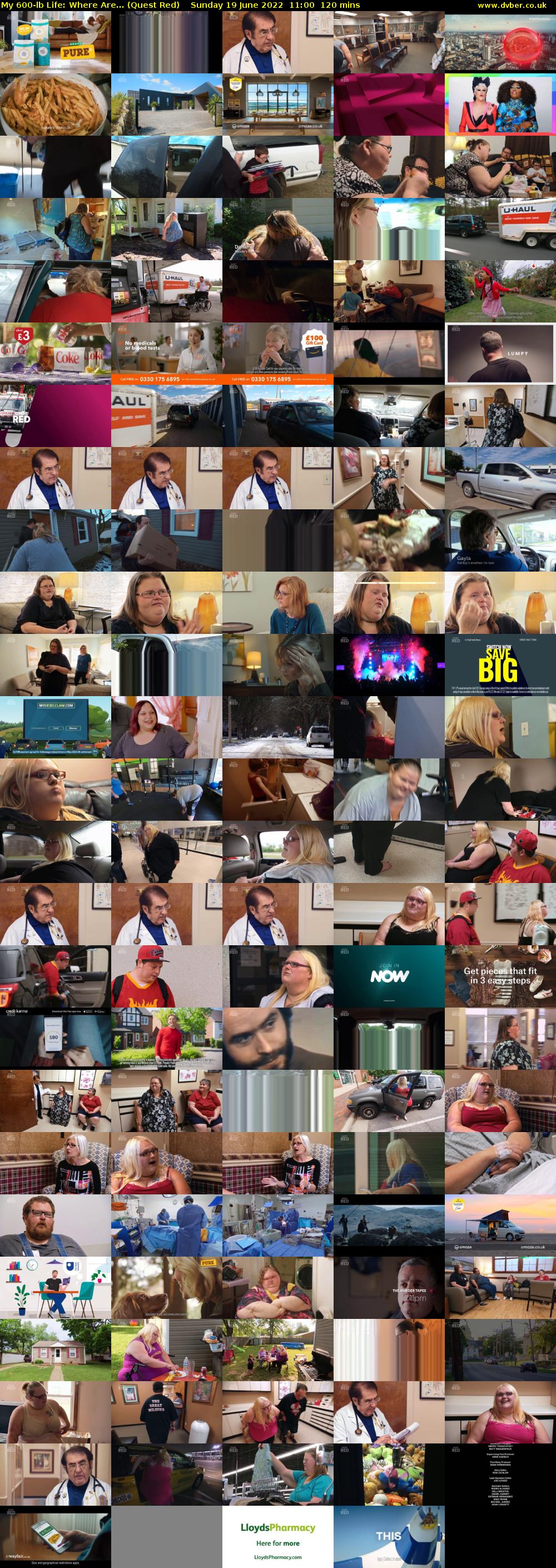 My 600-lb Life: Where Are... (Quest Red) Sunday 19 June 2022 11:00 - 13:00
