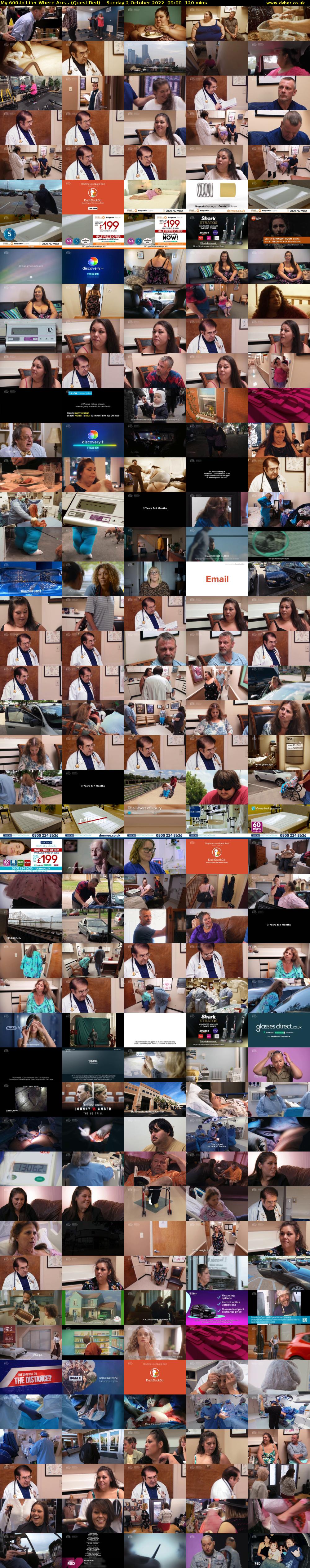 My 600-lb Life: Where Are... (Quest Red) Sunday 2 October 2022 09:00 - 11:00