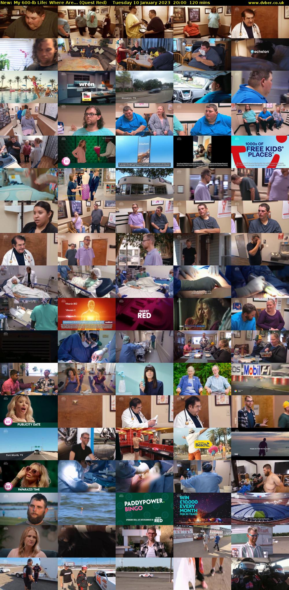 My 600-lb Life: Where Are... (Quest Red) Tuesday 10 January 2023 20:00 - 22:00