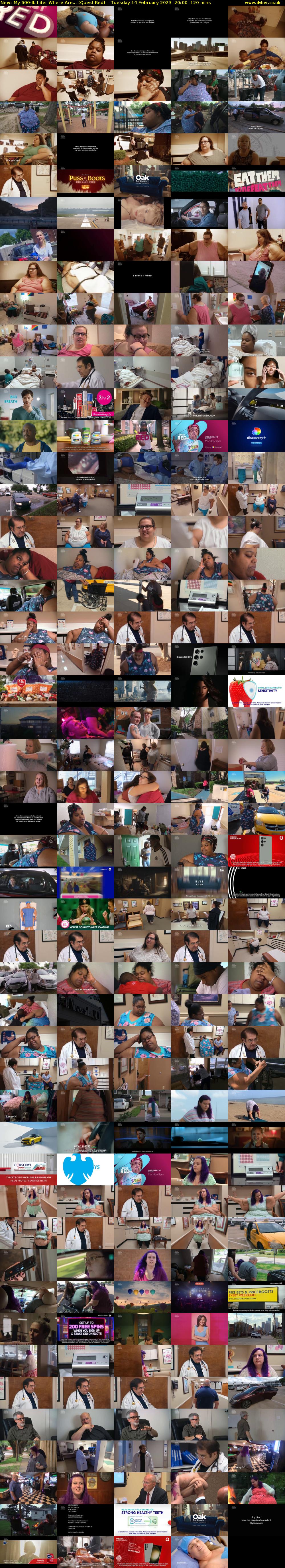 My 600-lb Life: Where Are... (Quest Red) Tuesday 14 February 2023 20:00 - 22:00
