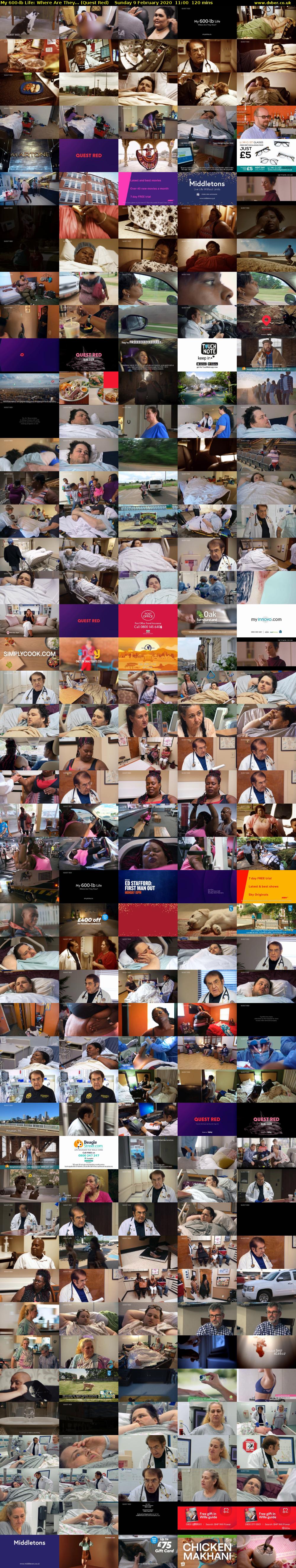 My 600-lb Life: Where Are They... (Quest Red) Sunday 9 February 2020 11:00 - 13:00