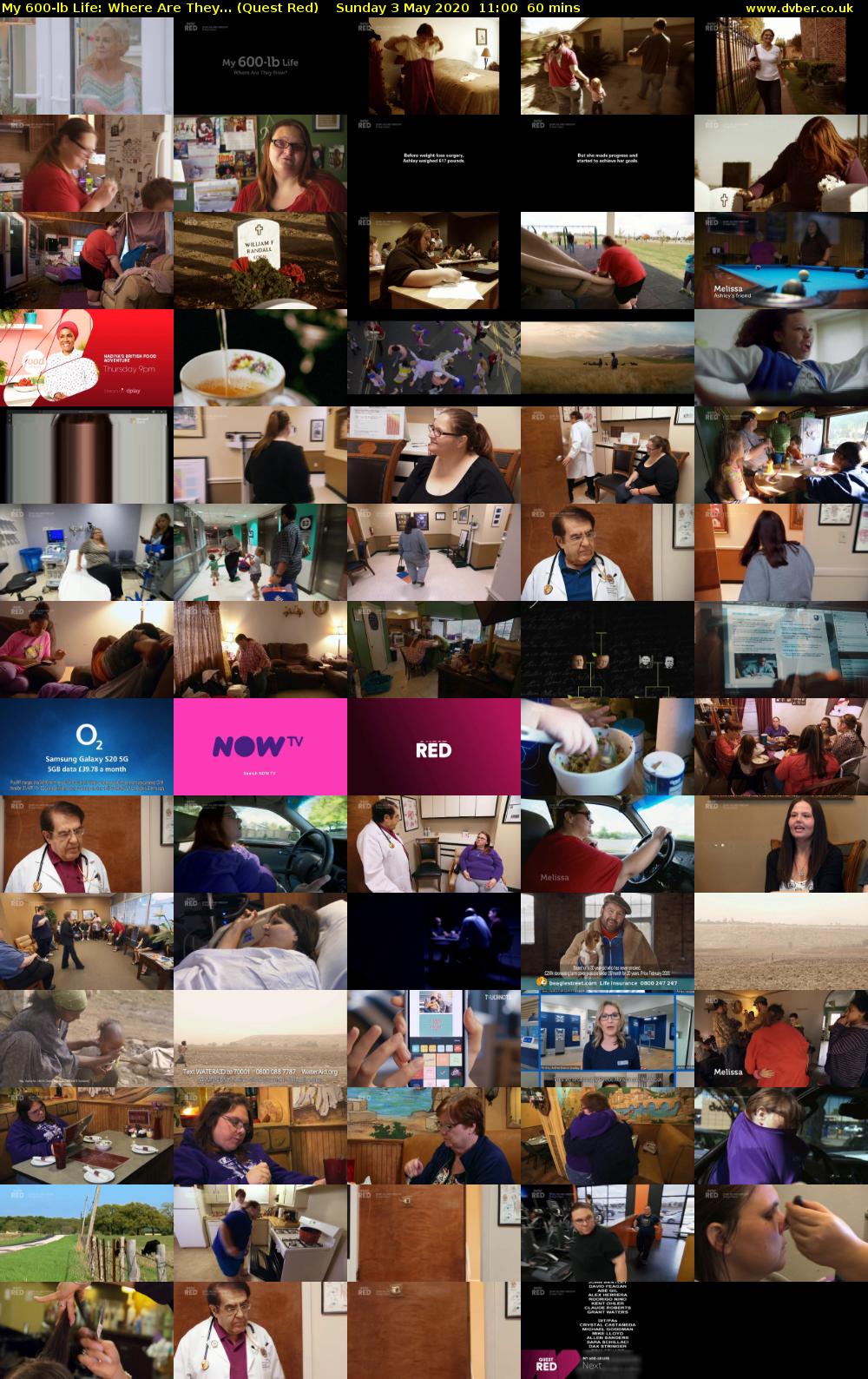 My 600-lb Life: Where Are They... (Quest Red) Sunday 3 May 2020 11:00 - 12:00