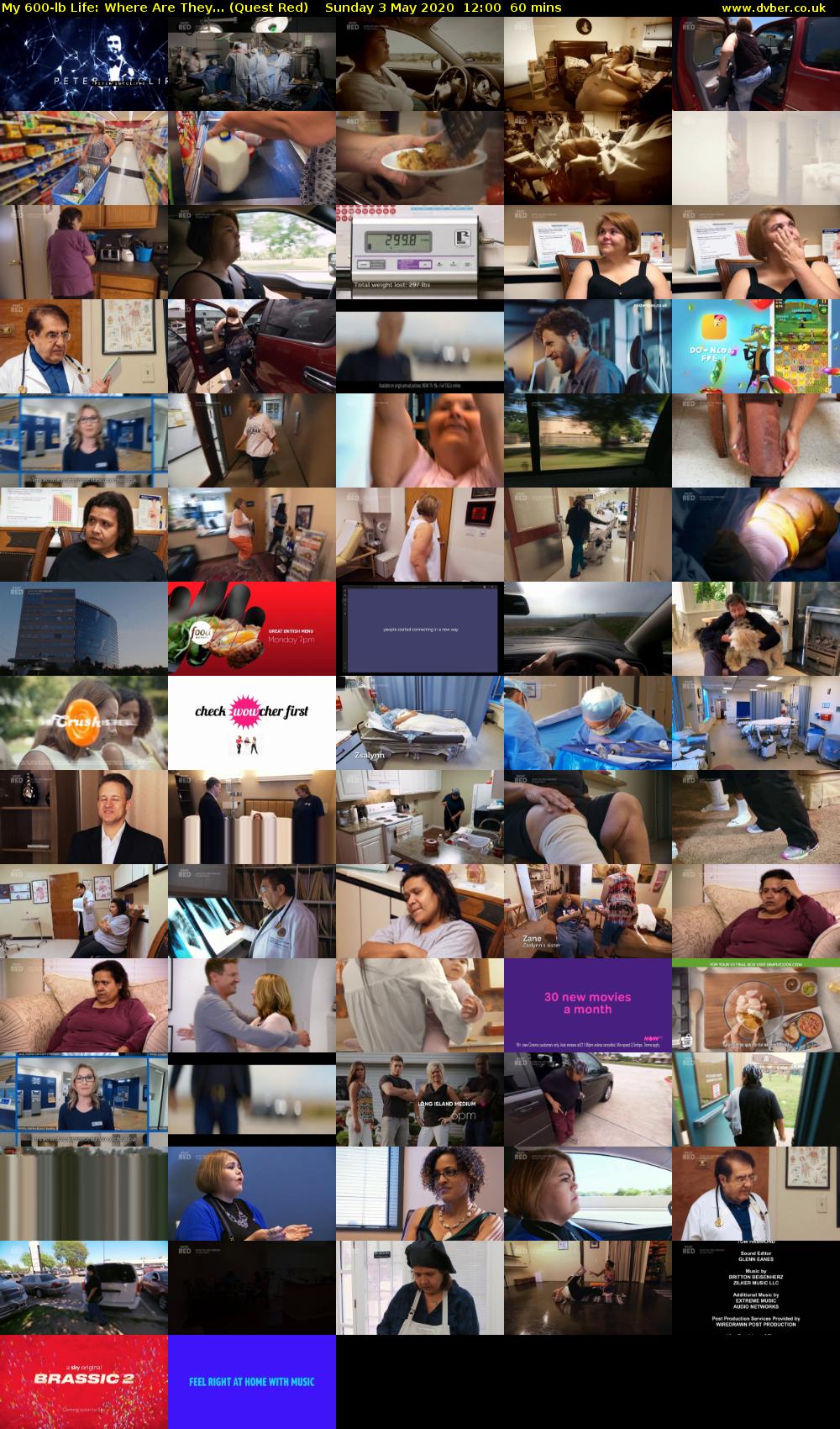 My 600-lb Life: Where Are They... (Quest Red) Sunday 3 May 2020 12:00 - 13:00