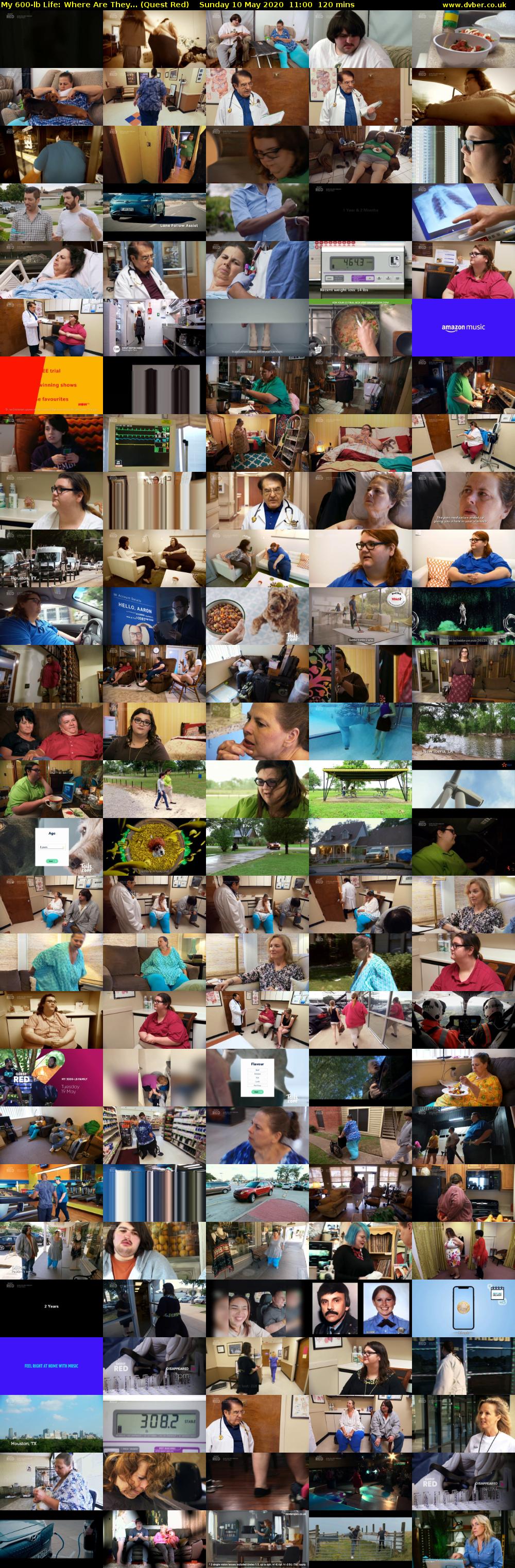 My 600-lb Life: Where Are They... (Quest Red) Sunday 10 May 2020 11:00 - 13:00