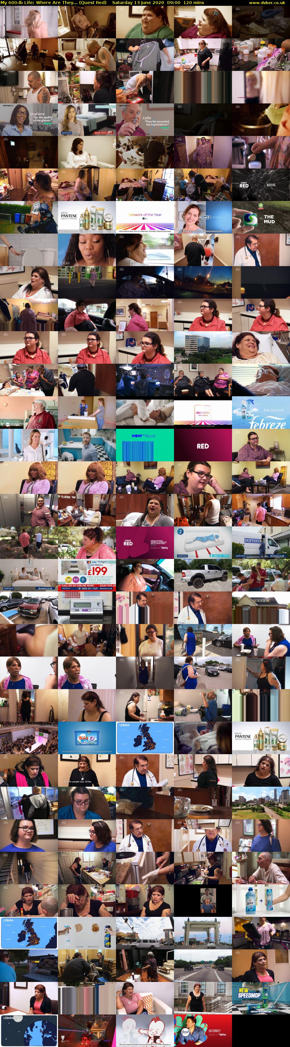 My 600-lb Life: Where Are They... (Quest Red) Saturday 13 June 2020 09:00 - 11:00