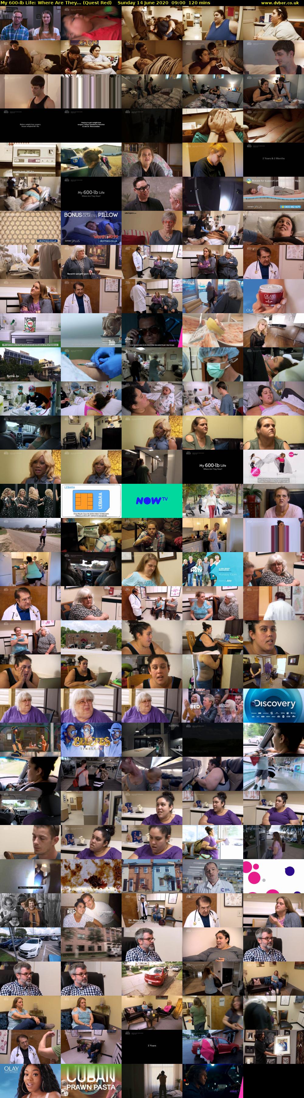 My 600-lb Life: Where Are They... (Quest Red) Sunday 14 June 2020 09:00 - 11:00
