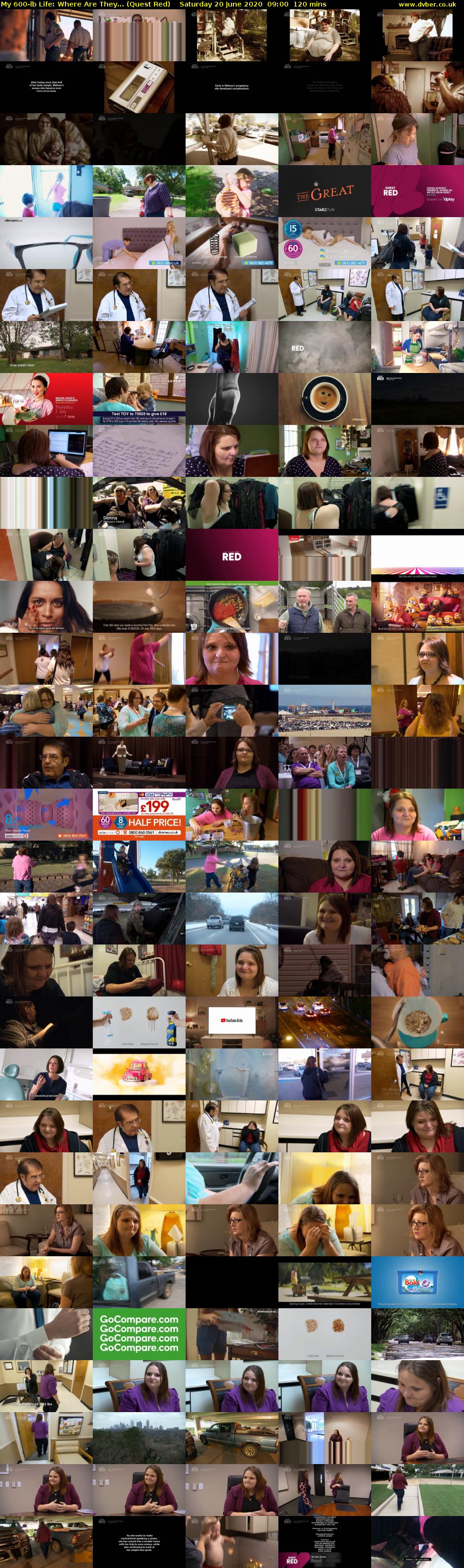 My 600-lb Life: Where Are They... (Quest Red) Saturday 20 June 2020 09:00 - 11:00