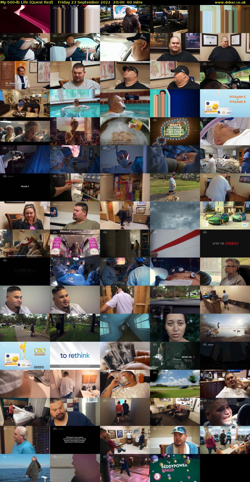 My 600-lb Life (Quest Red) Friday 23 September 2022 20:00 - 21:00