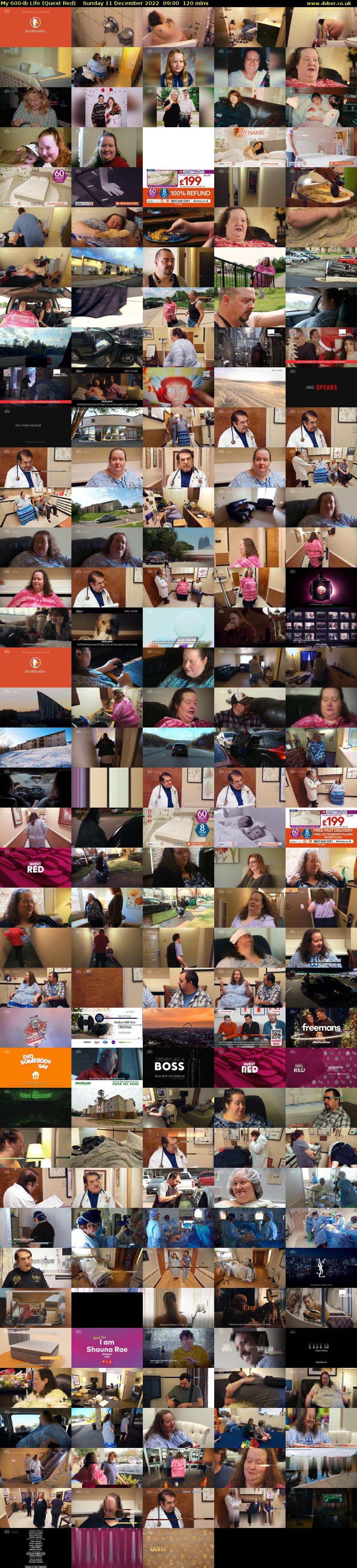 My 600-lb Life (Quest Red) Sunday 11 December 2022 09:00 - 11:00
